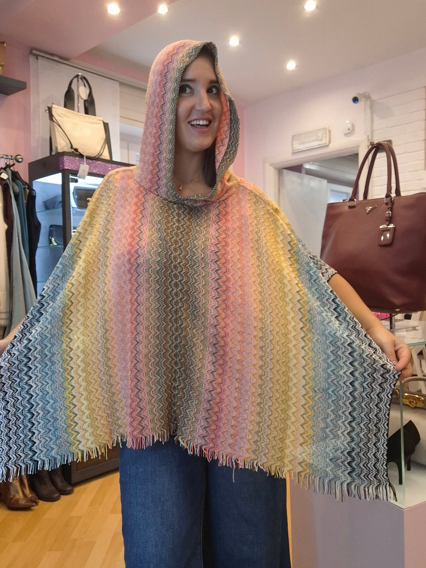 Poncho Missoni tg U