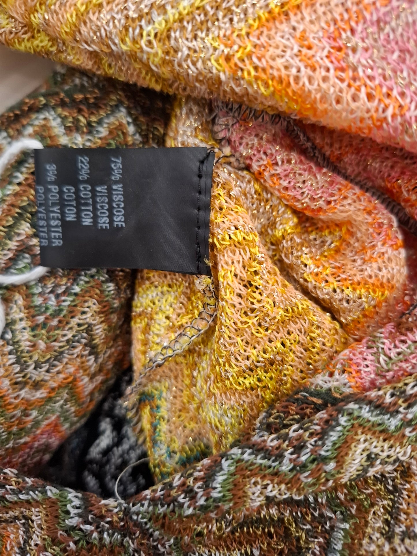 Poncho Missoni tg U