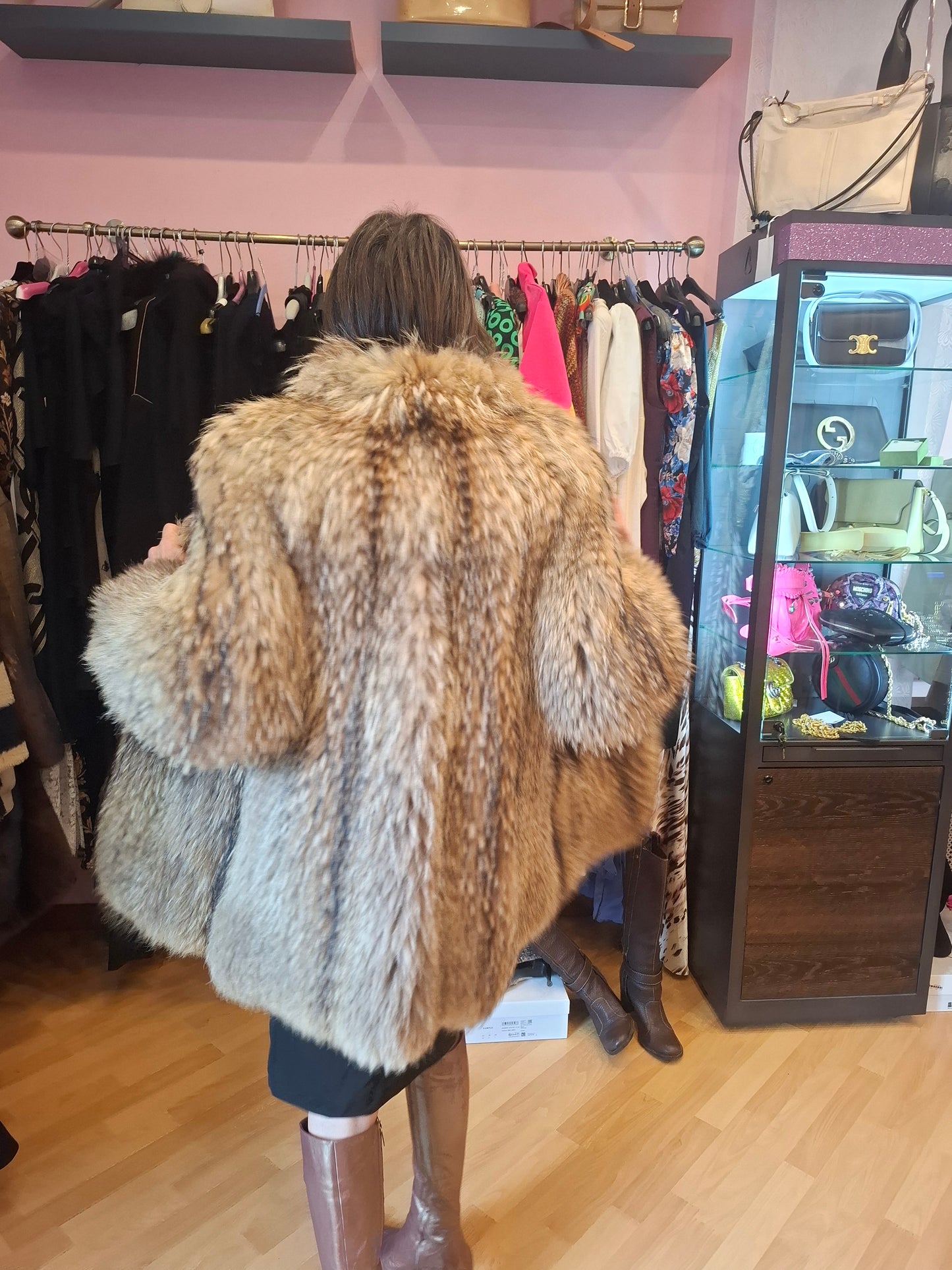 Pelliccia vintage Tg M/L in murmasky