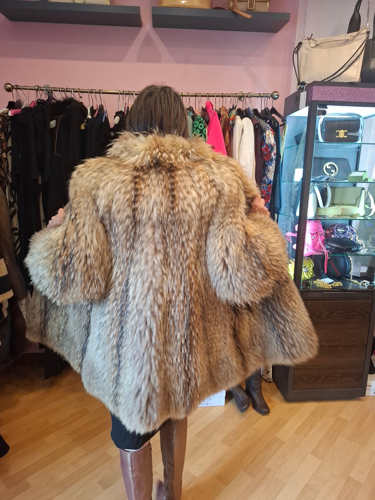 Pelliccia vintage Tg M/L in murmasky