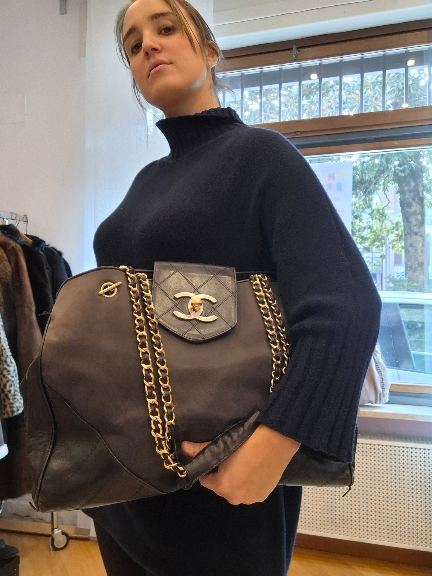 Maxi borsa vintage Chanel