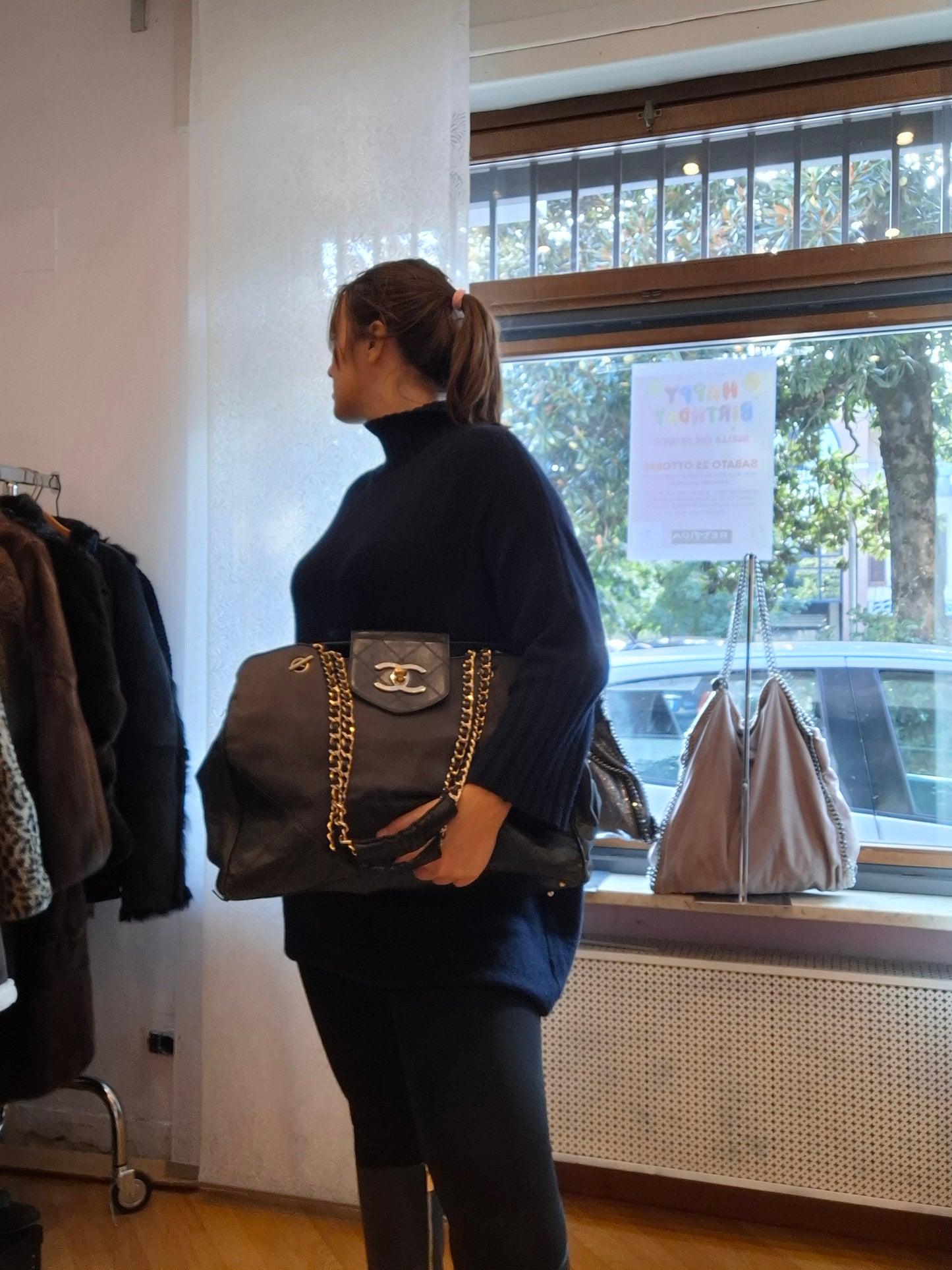 Maxi borsa vintage Chanel