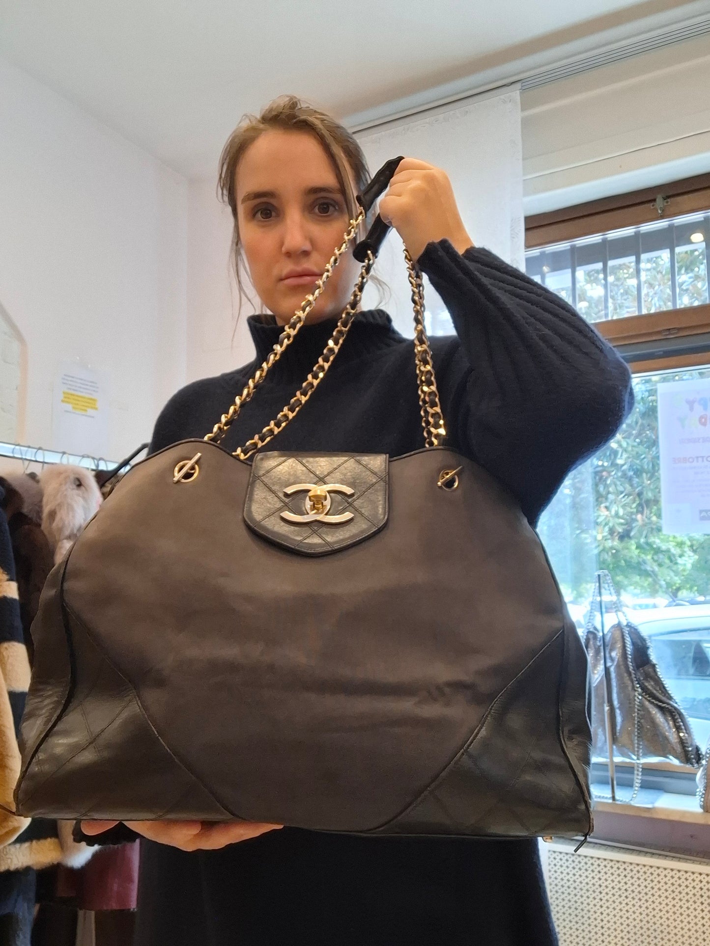 Maxi borsa vintage Chanel