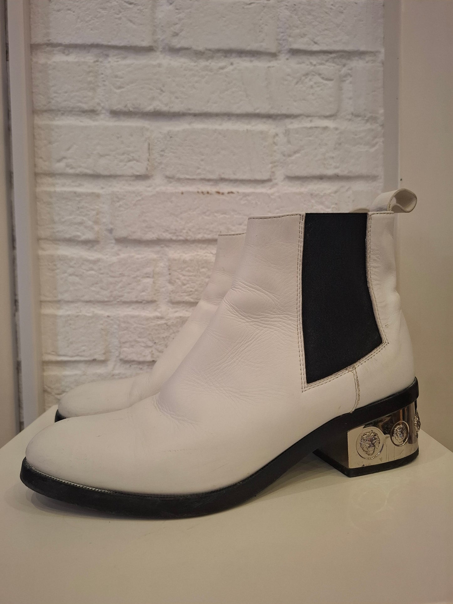 Stivali Versace n*39 bianchi