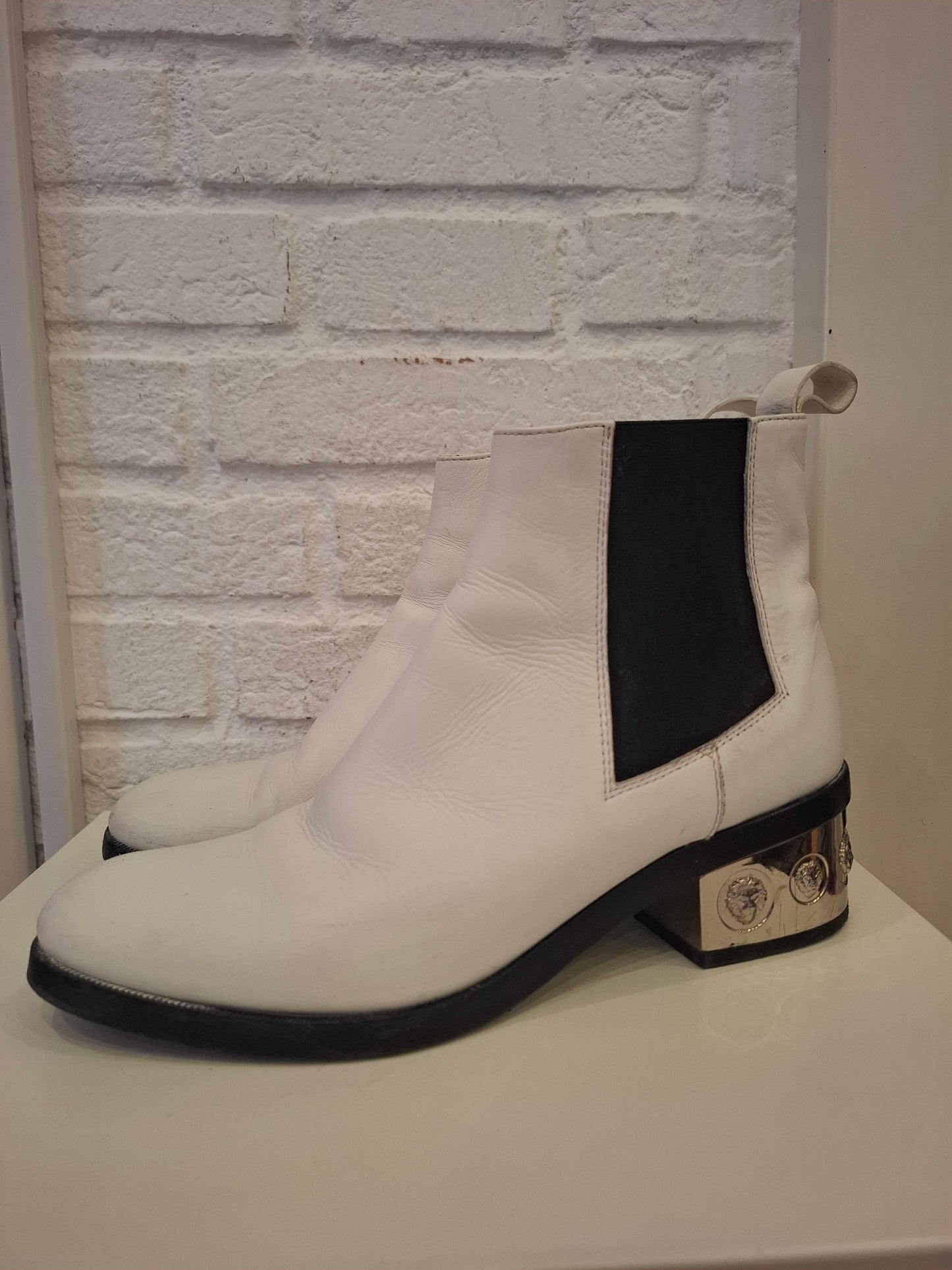 Stivali Versace n*39 bianchi