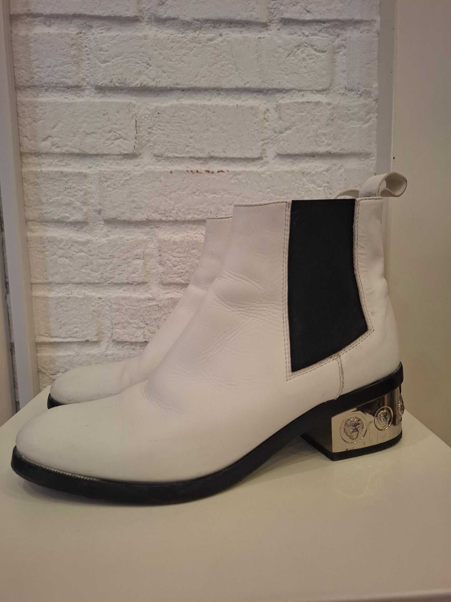 Stivali Versace n*39 bianchi