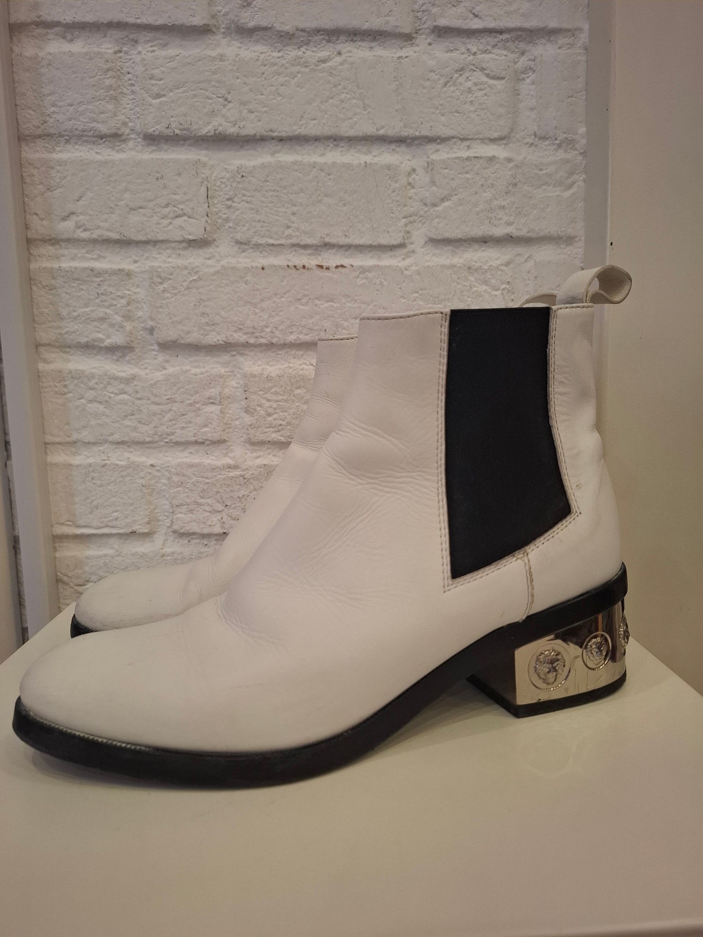 Stivali Versace n*39 bianchi