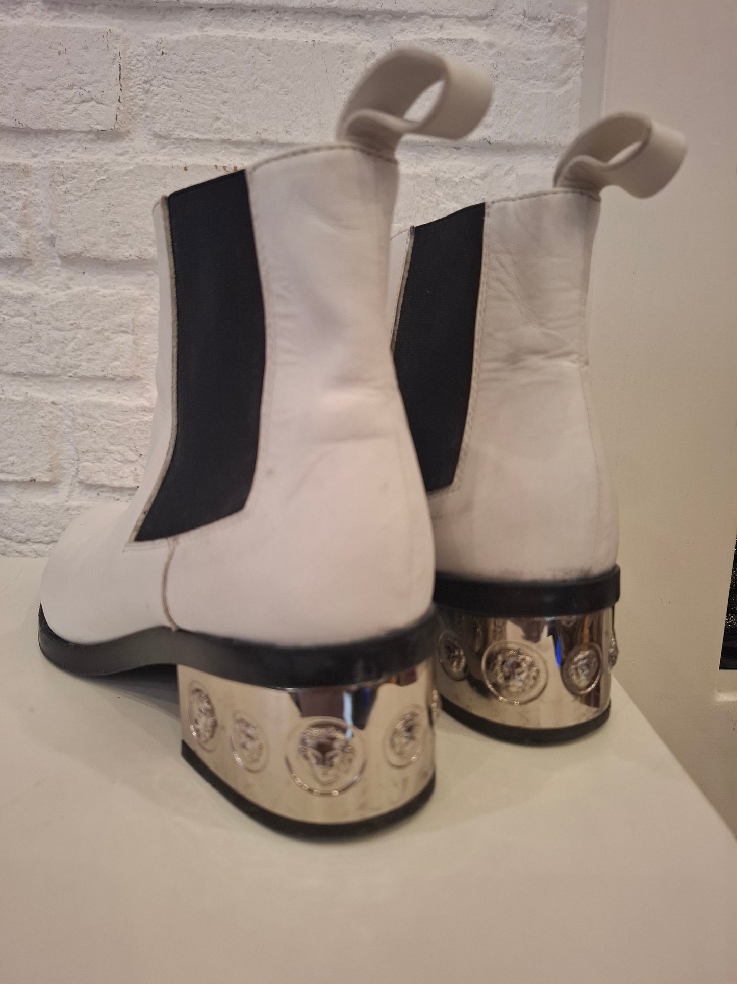 Stivali Versace n*39 bianchi