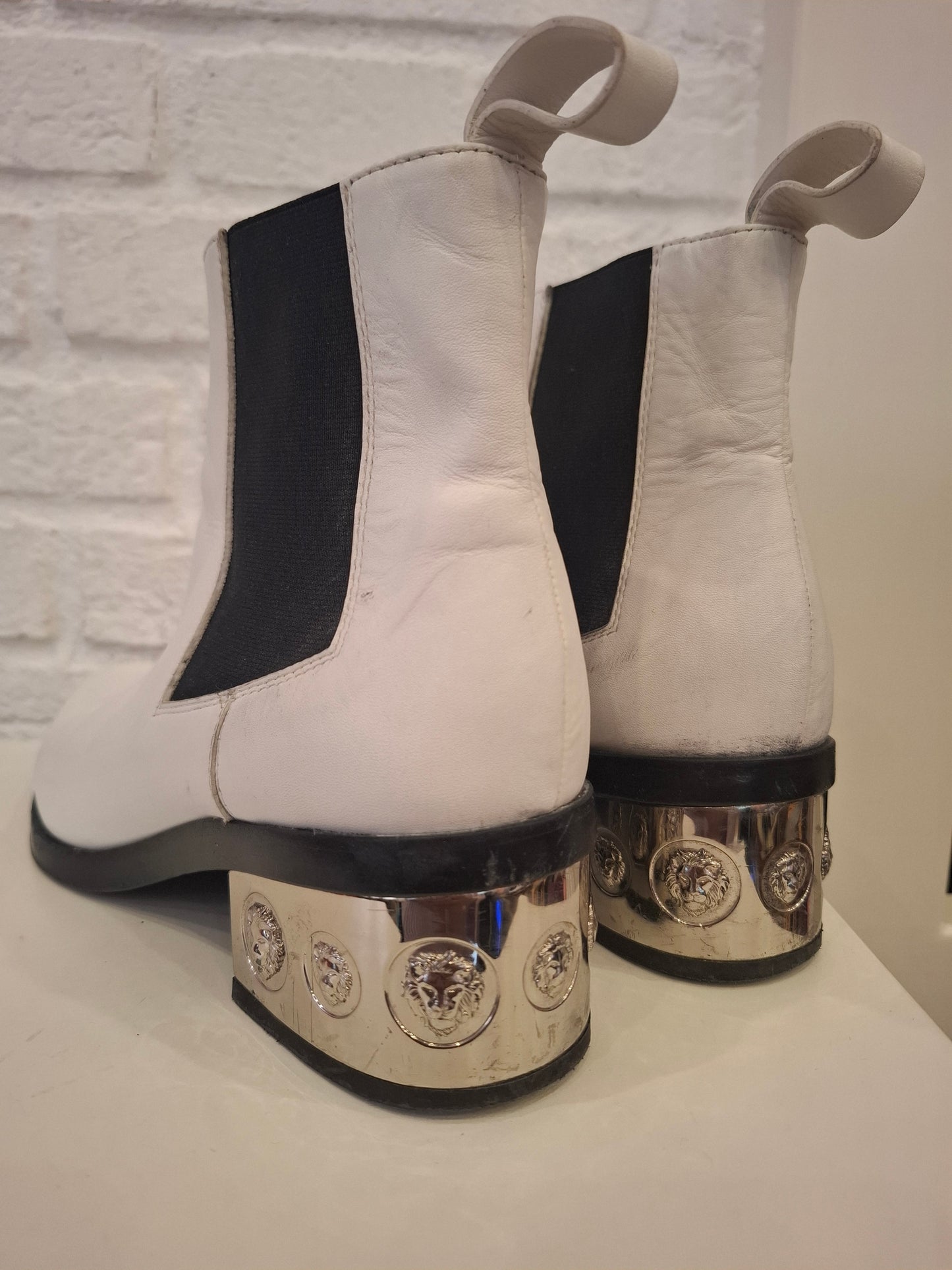 Stivali Versace n*39 bianchi