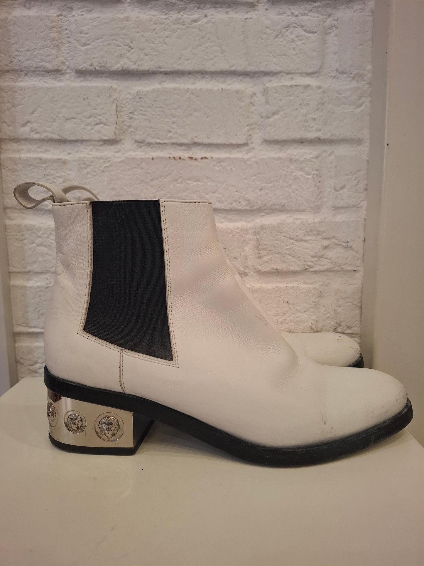 Stivali Versace n*39 bianchi