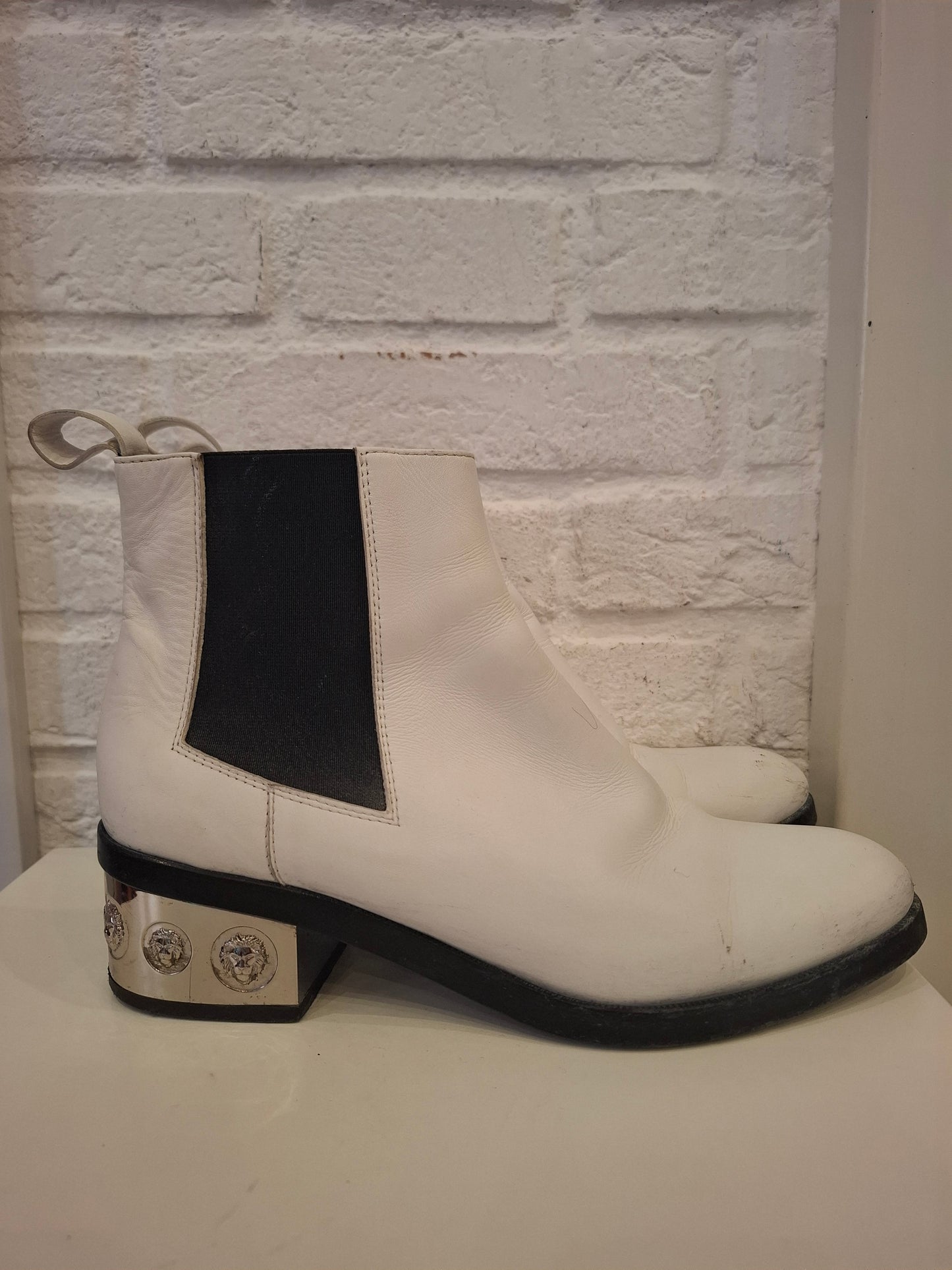 Stivali Versace n*39 bianchi