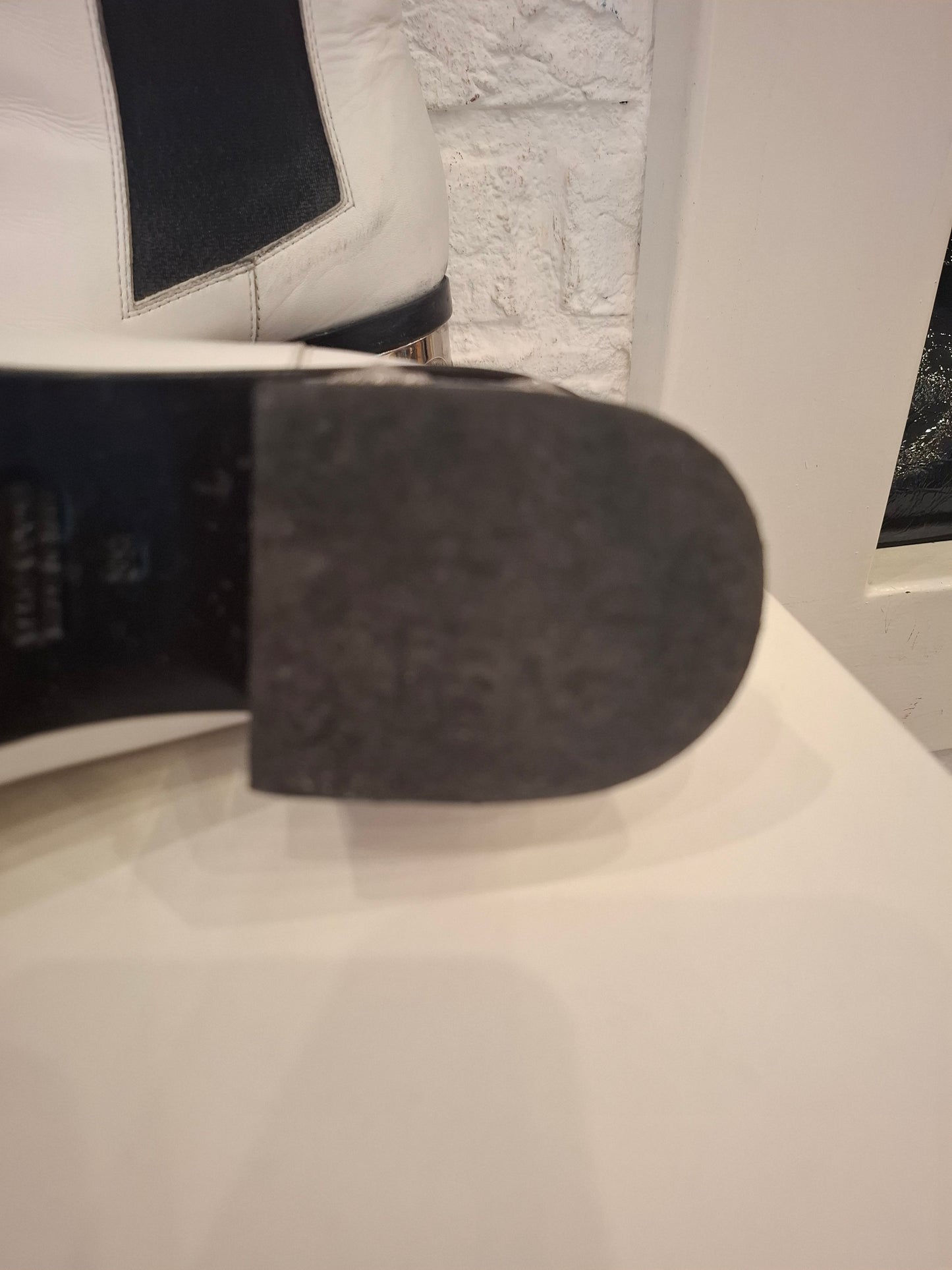 Stivali Versace n*39 bianchi