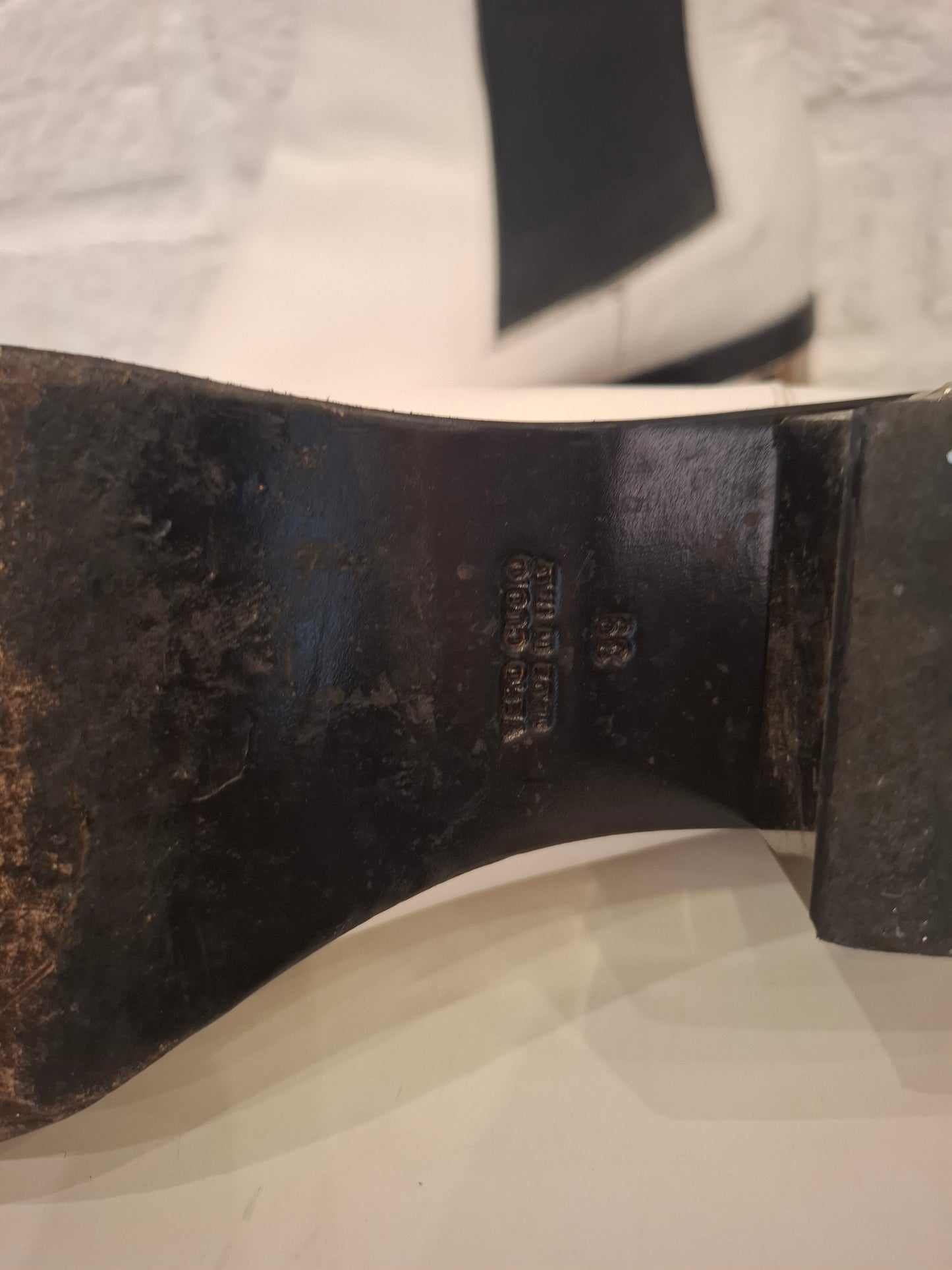 Stivali Versace n*39 bianchi