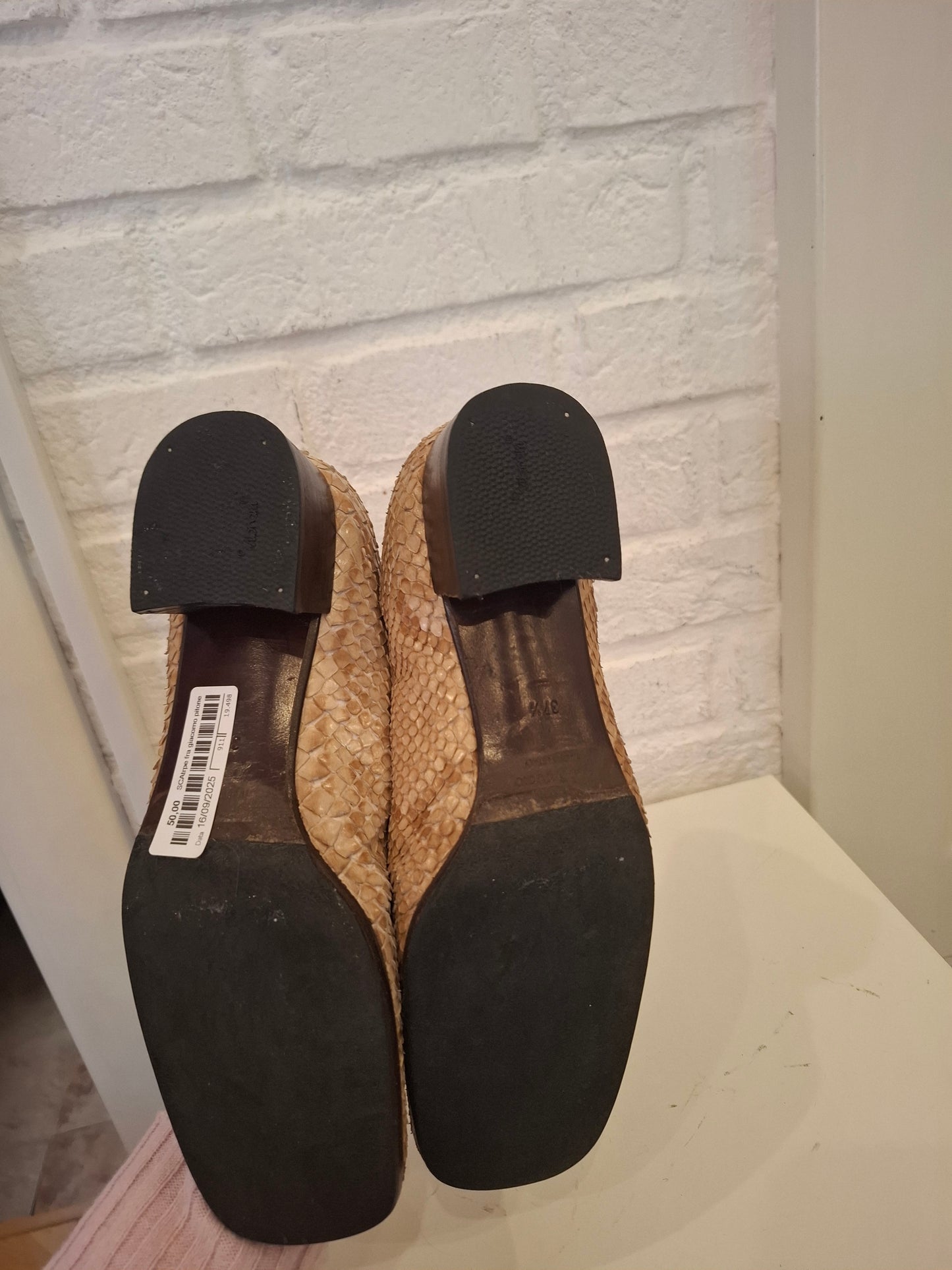 Scarpe Fragiacomo pitone n*37.5