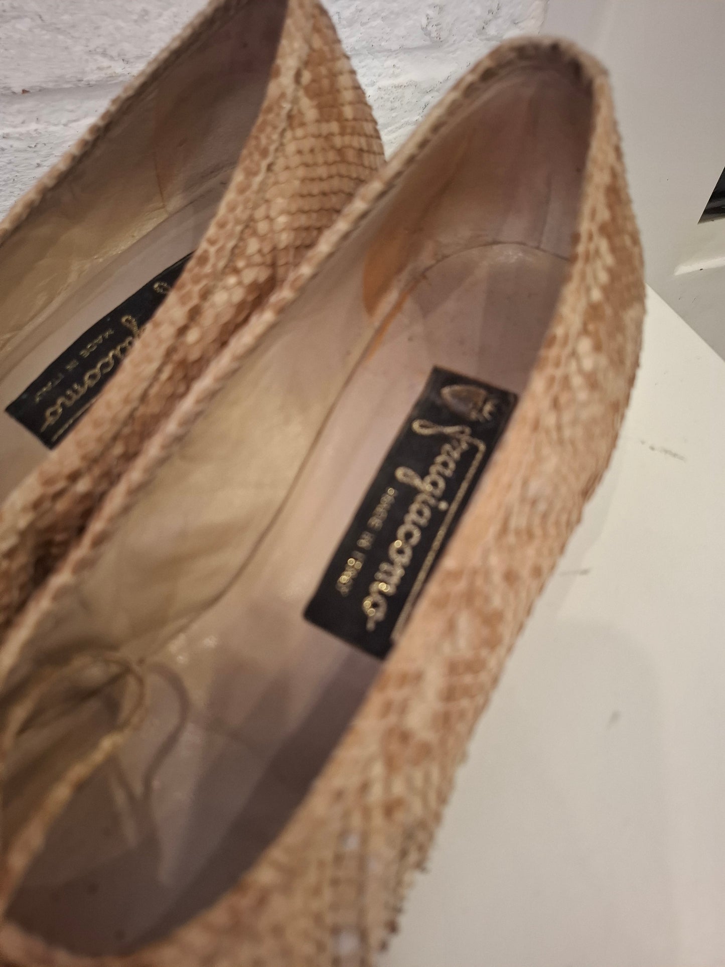 Scarpe Fragiacomo pitone n*37.5