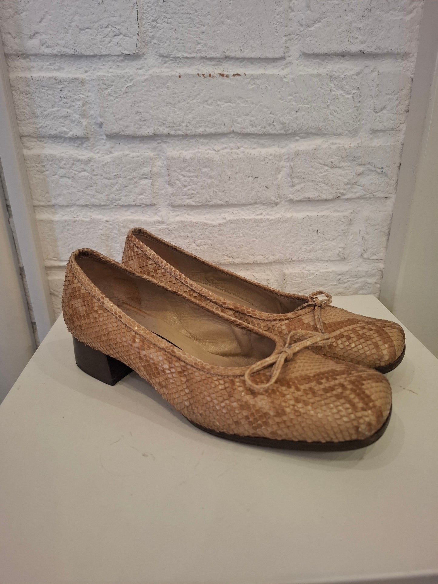 Scarpe Fragiacomo pitone n*37.5