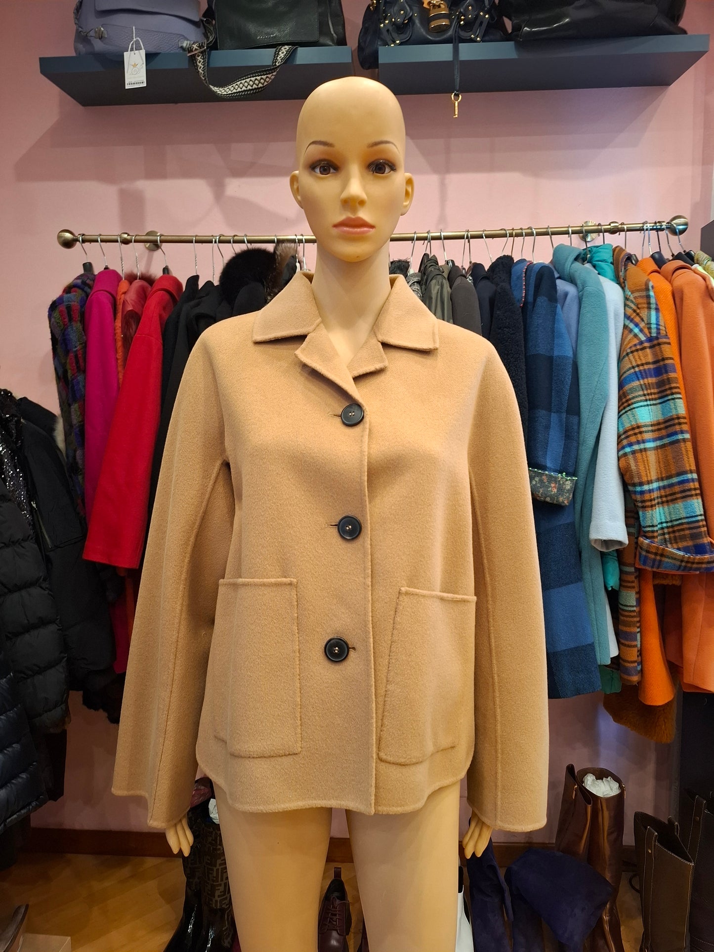 Cappotto corto MaxMara tg 38 nuovo