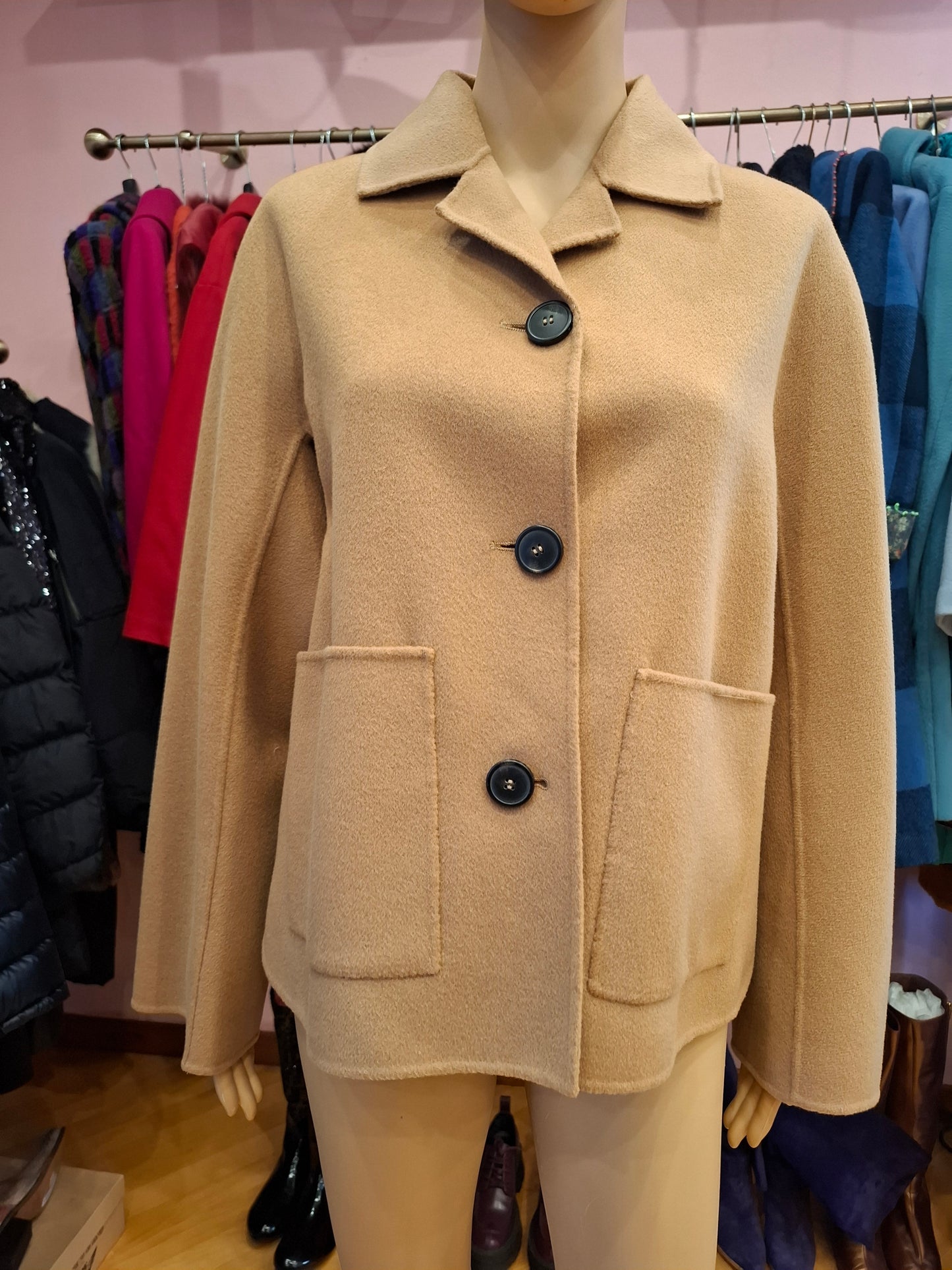 Cappotto corto MaxMara tg 38 nuovo