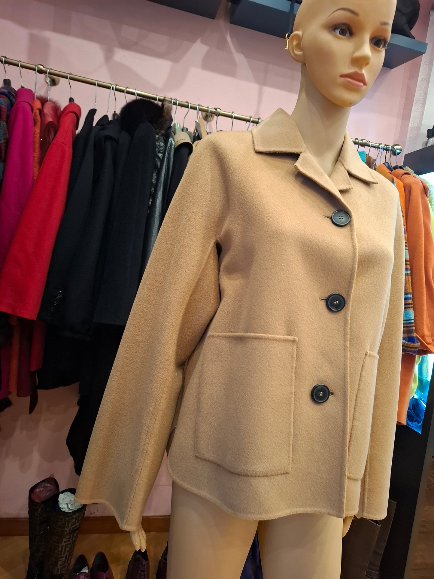 Cappotto corto MaxMara tg 38 nuovo
