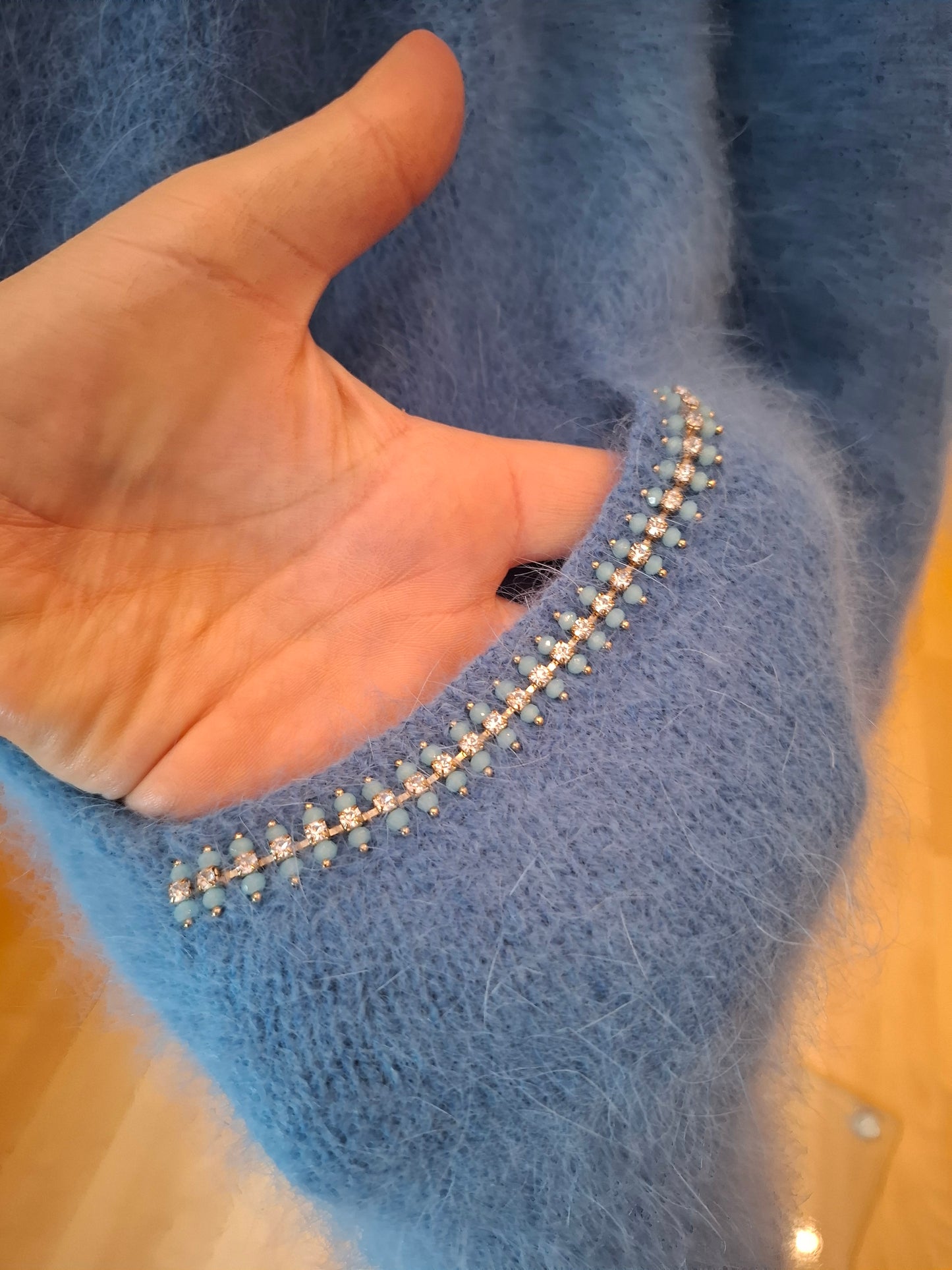 Cardigan Pinko tg S turchese