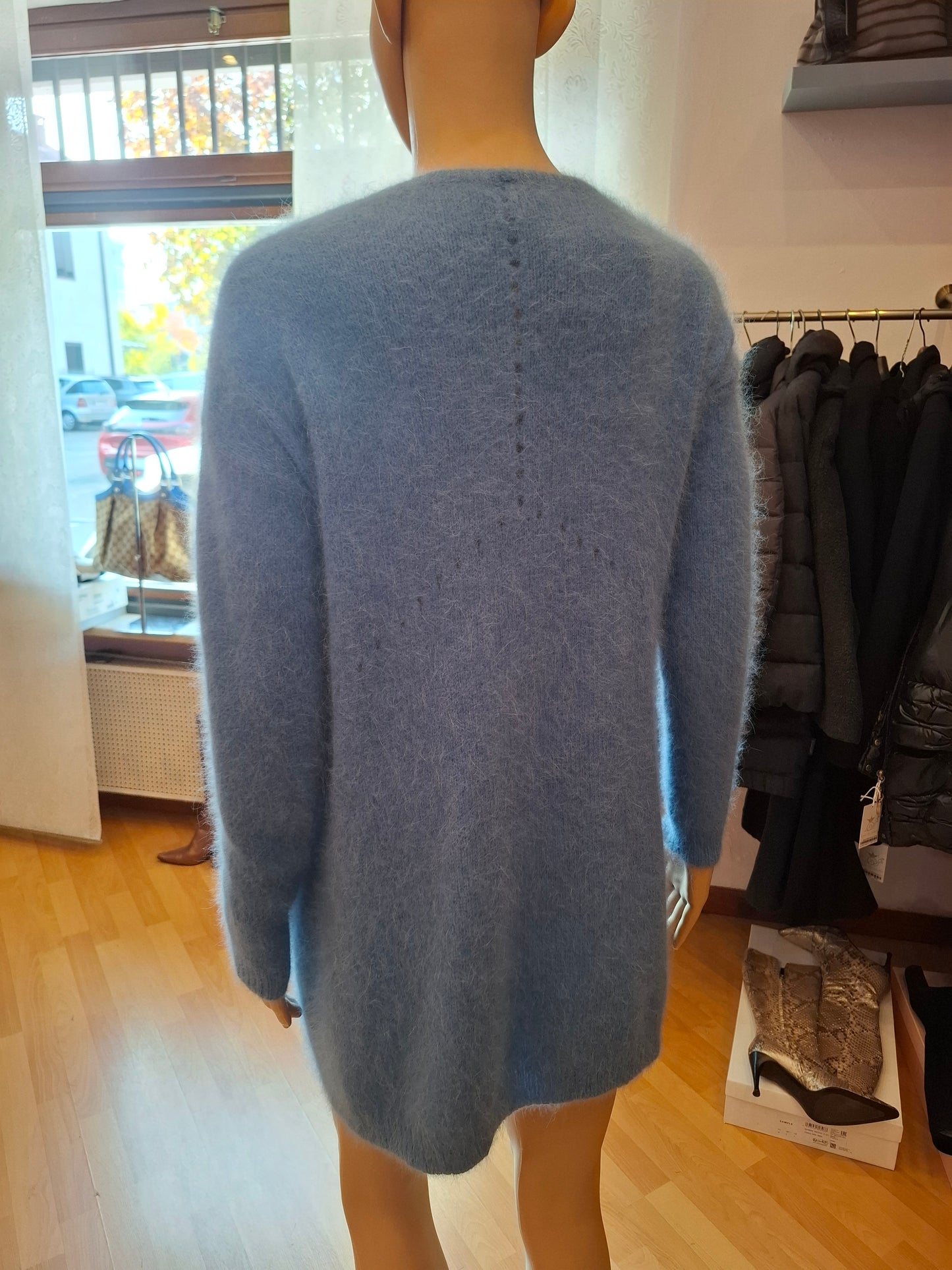 Cardigan Pinko tg S turchese