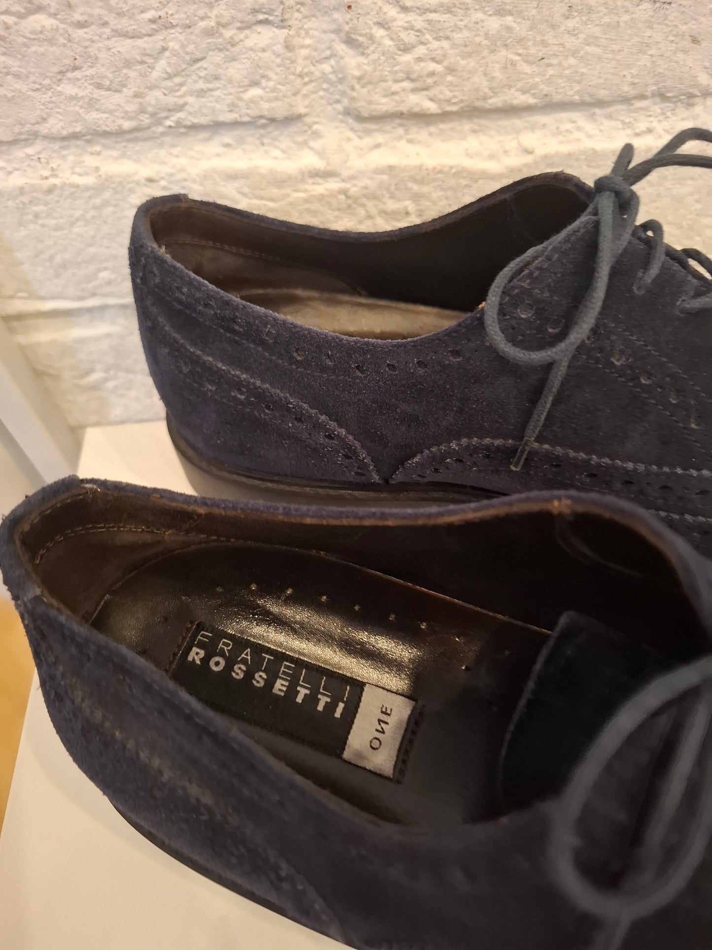 Stringate maschili Fratelli Rossetti blu n*8/42