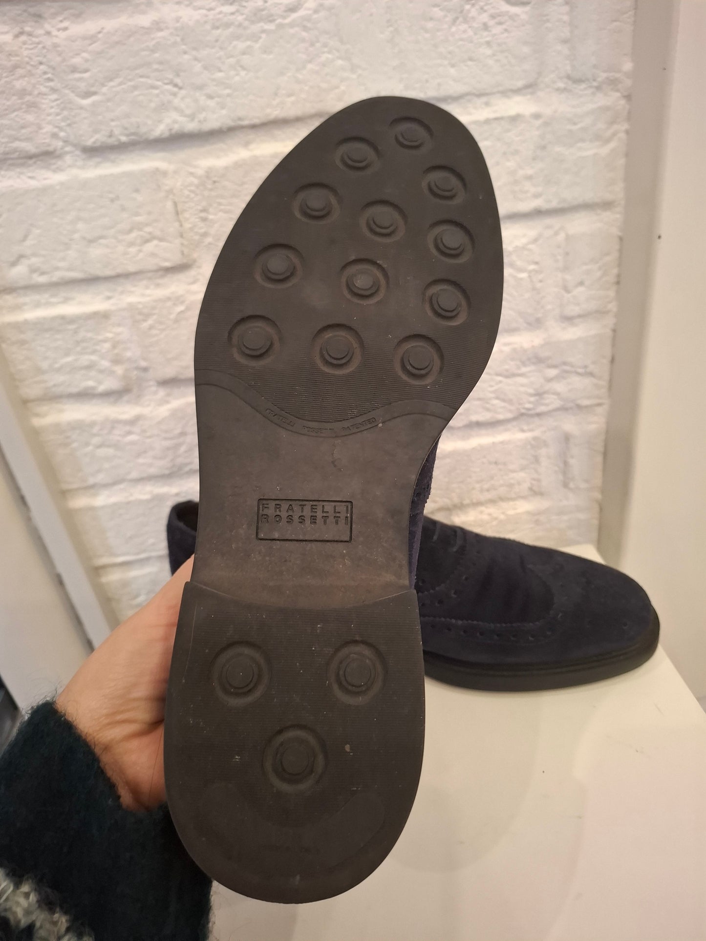 Stringate maschili Fratelli Rossetti blu n*8/42