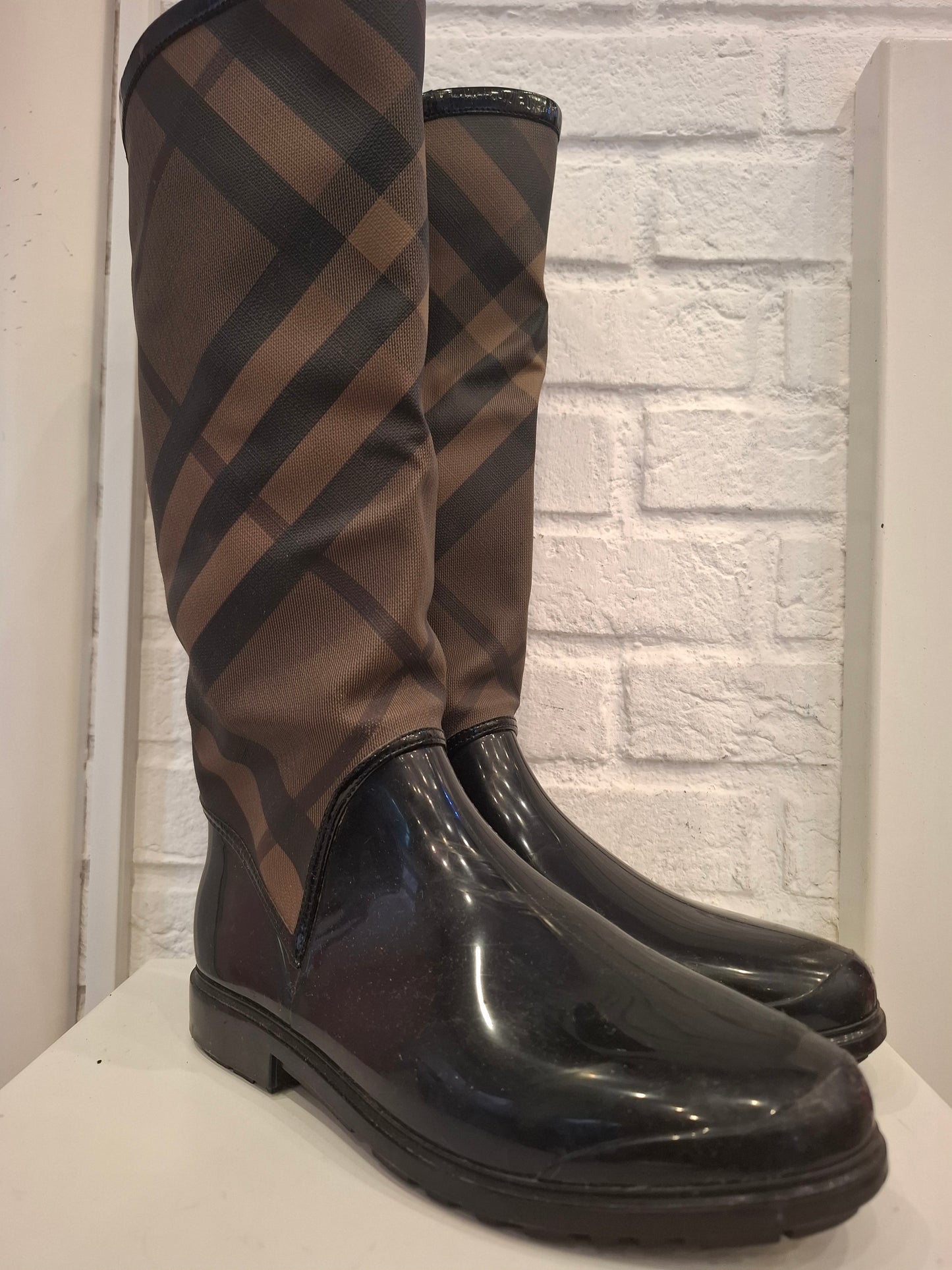 Stivali Burberry n*40 per la pioggia