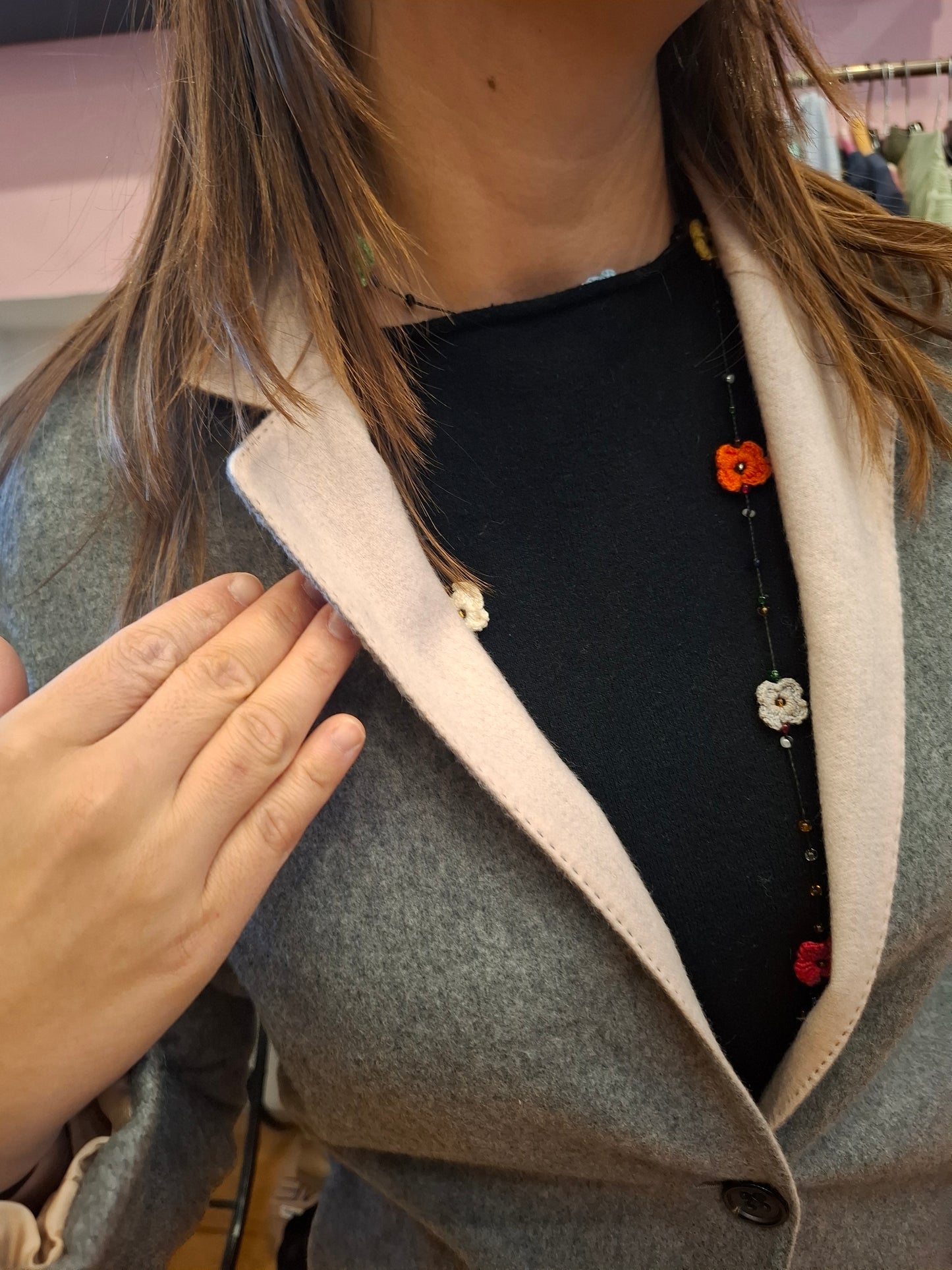 Cappotto Agnona grigio tg 42