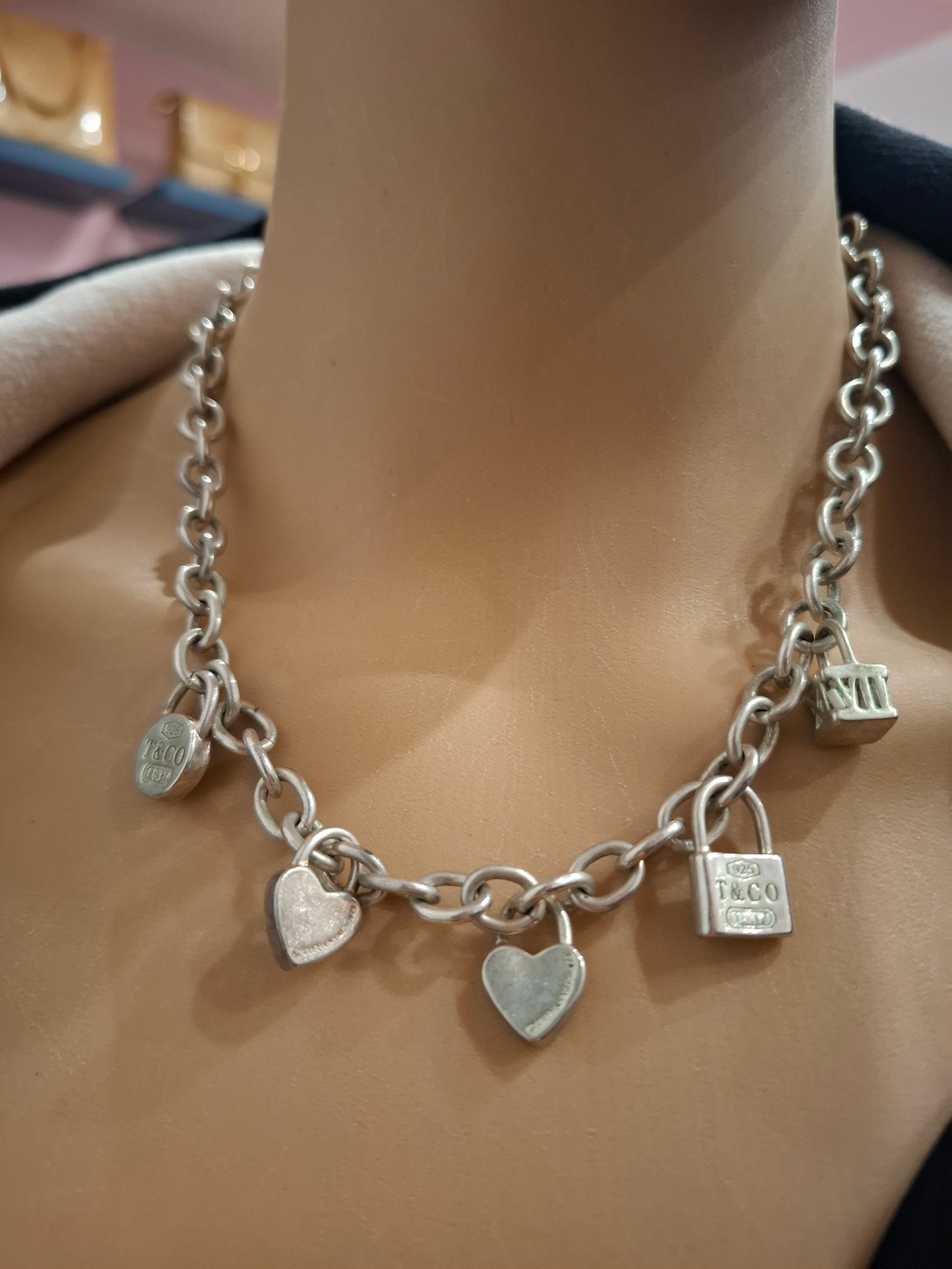 Collana Tiffany arg vintage