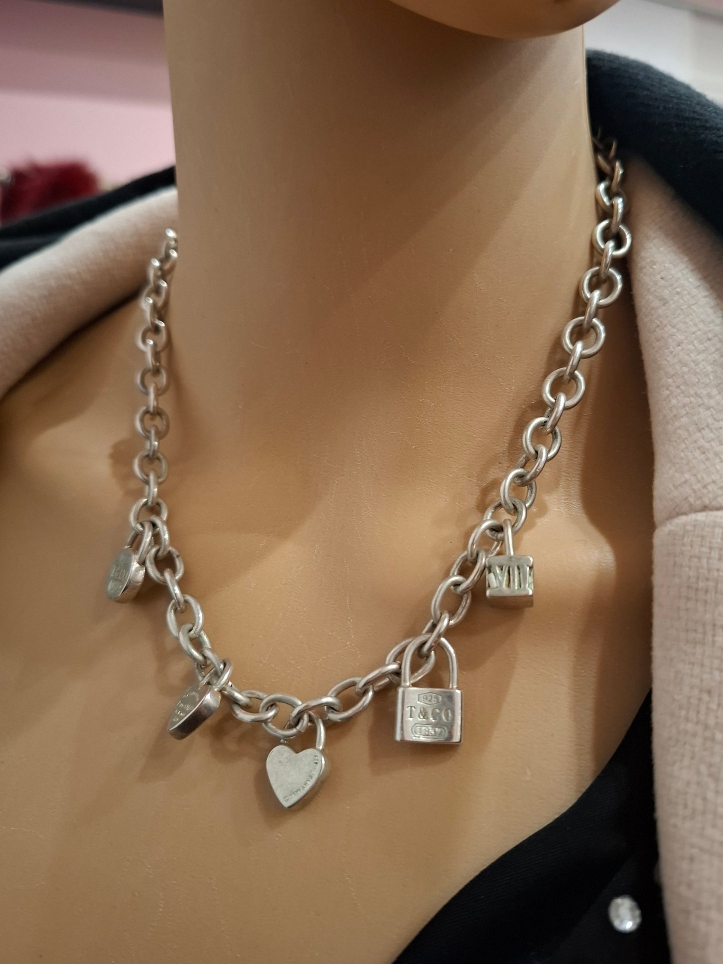 Collana Tiffany arg vintage