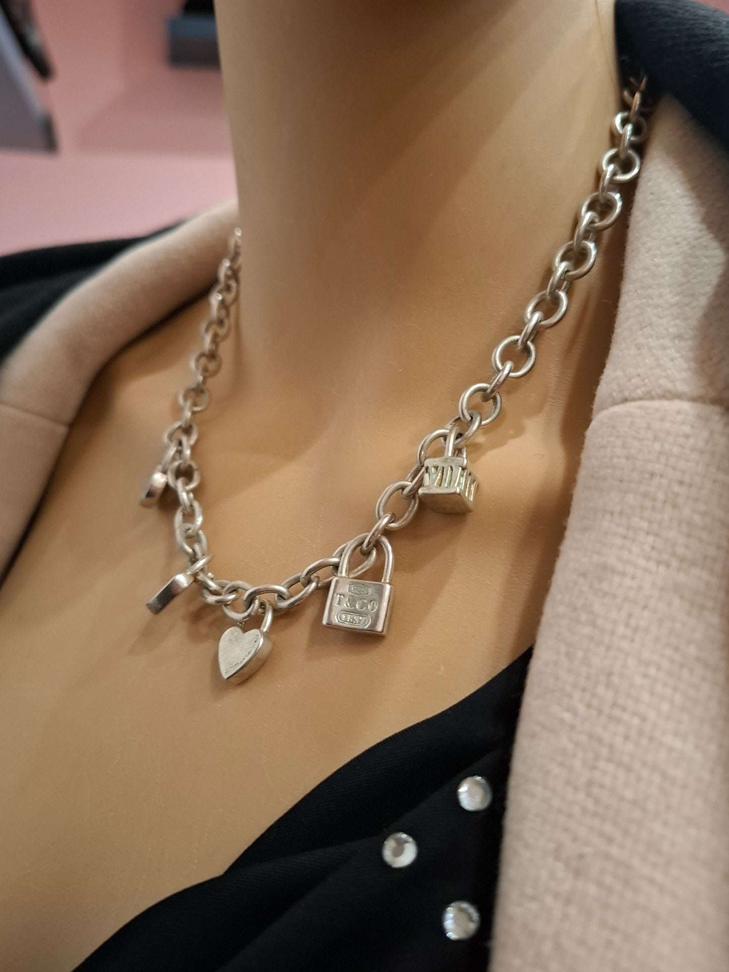 Collana Tiffany arg vintage