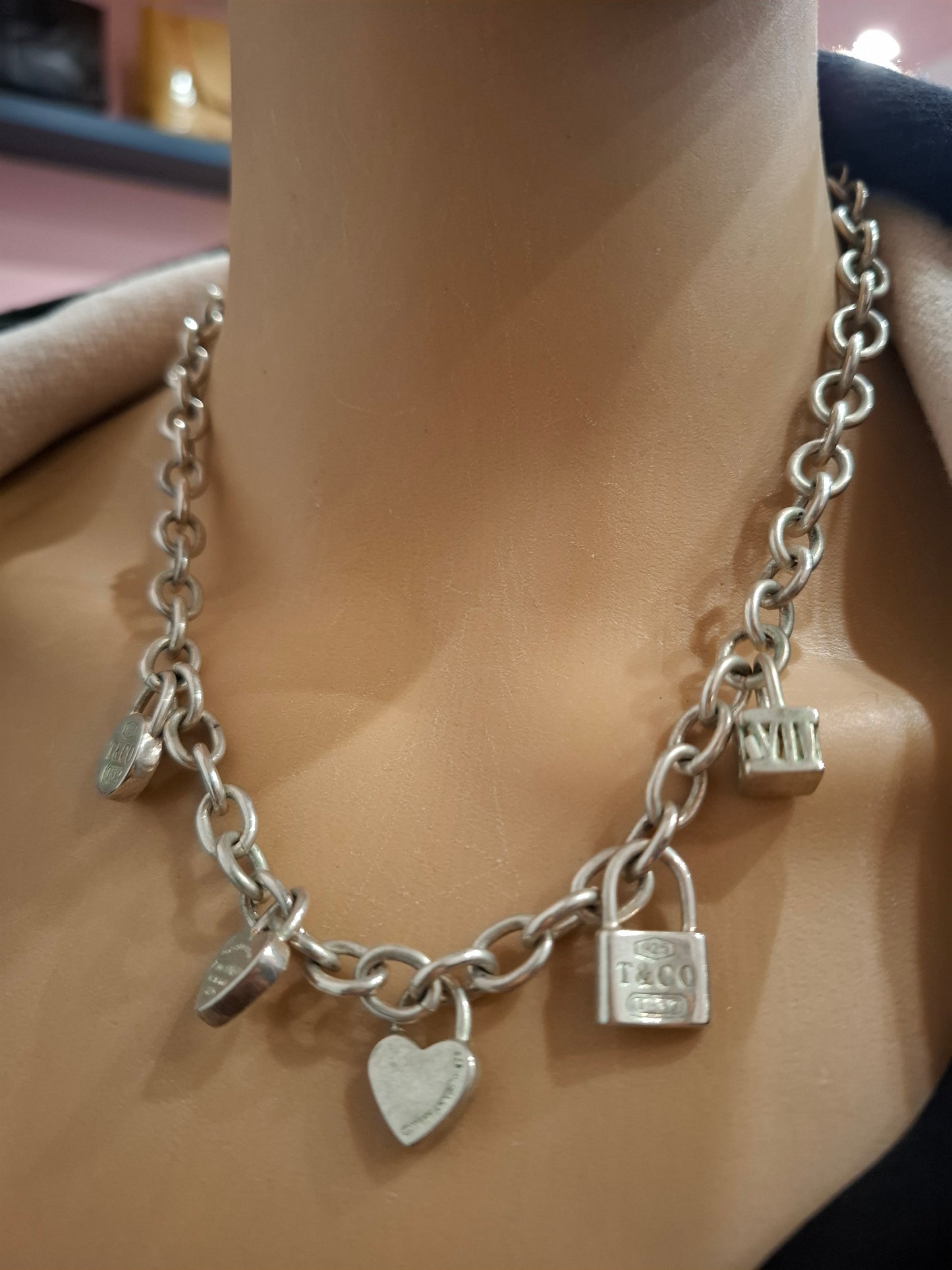 Collana Tiffany arg vintage