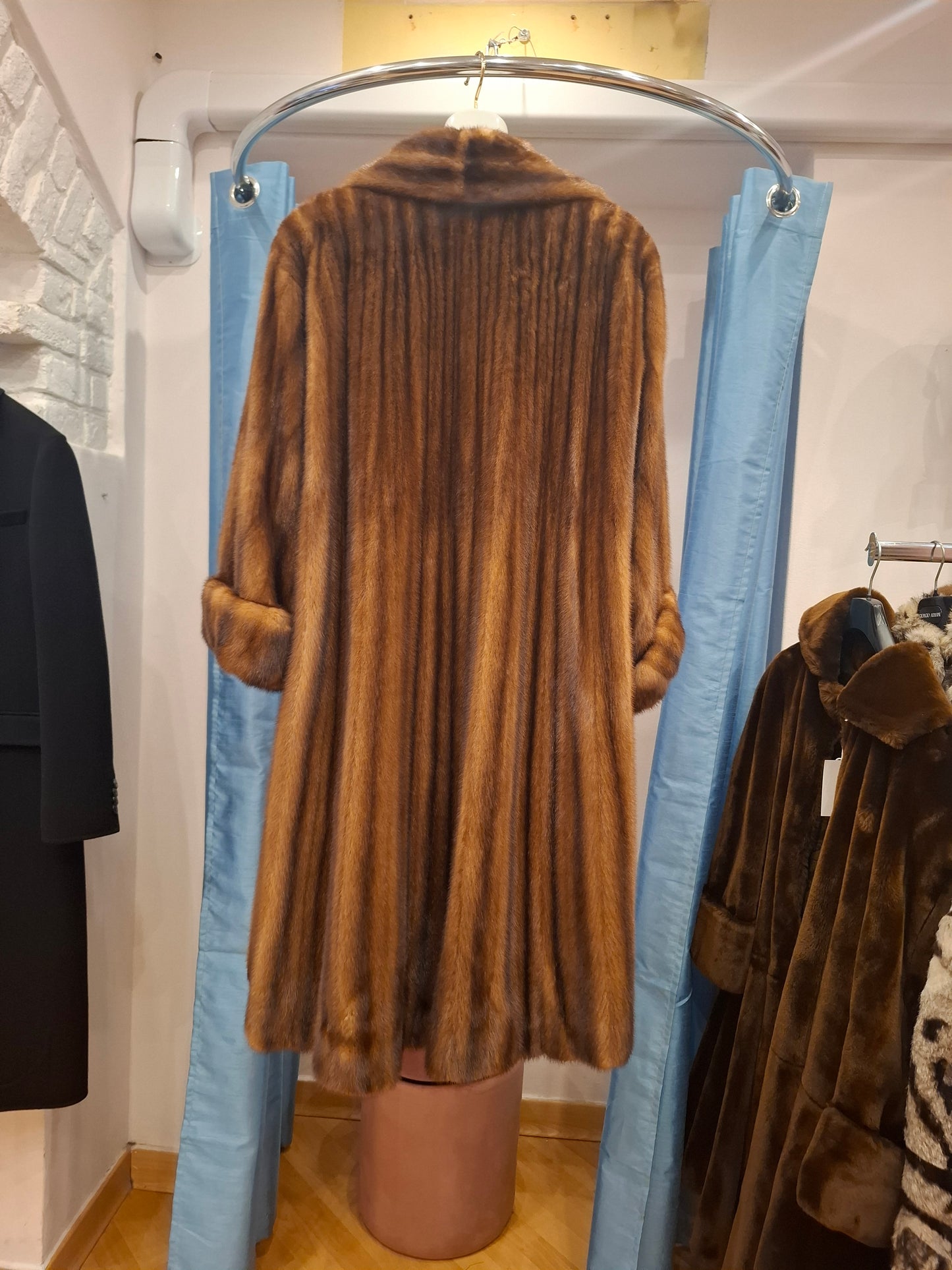 Pelliccia visone Gianfranco Ferrè tg M/L