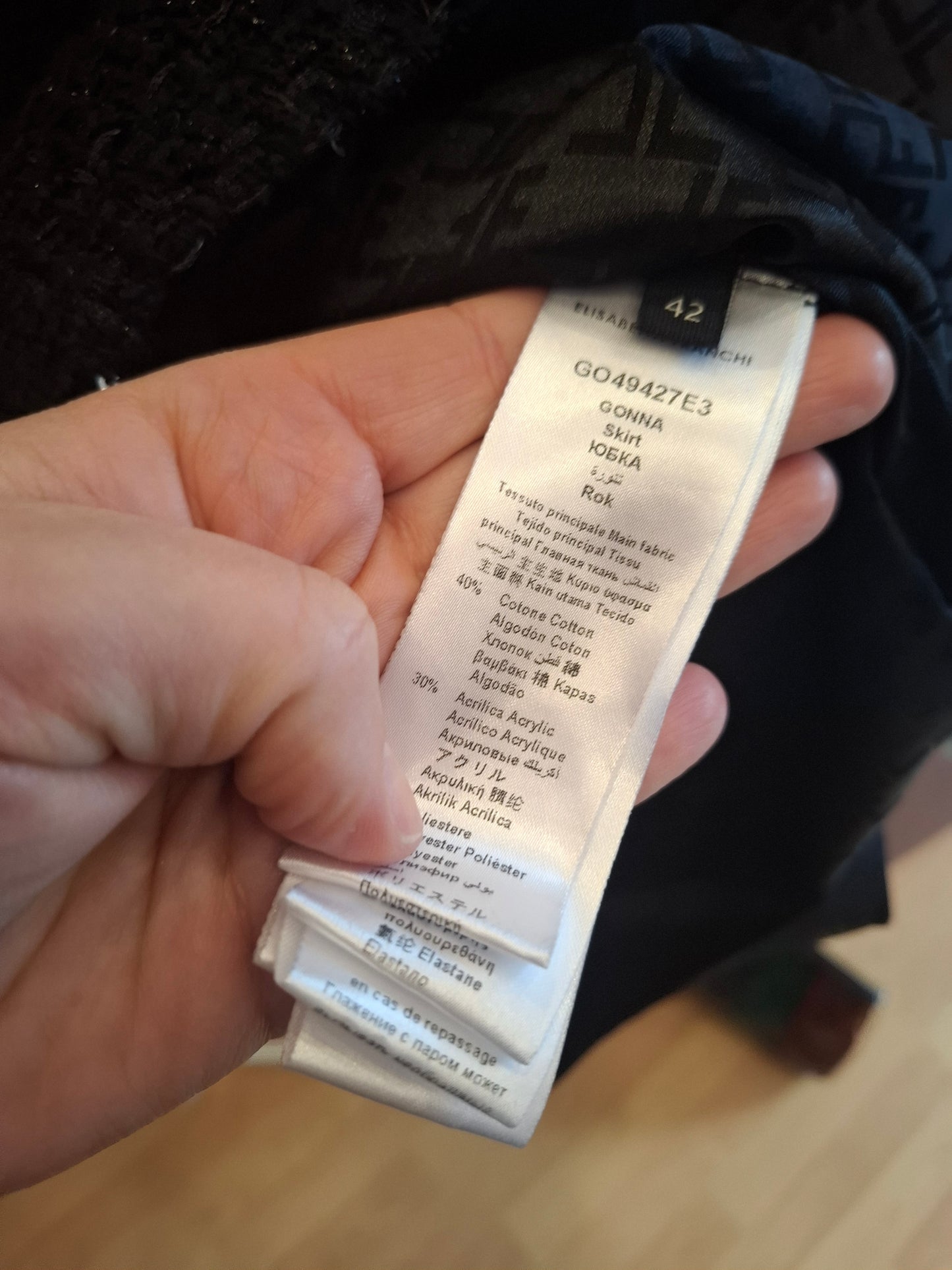 Minigonna Elisabetta Franchi tg 42