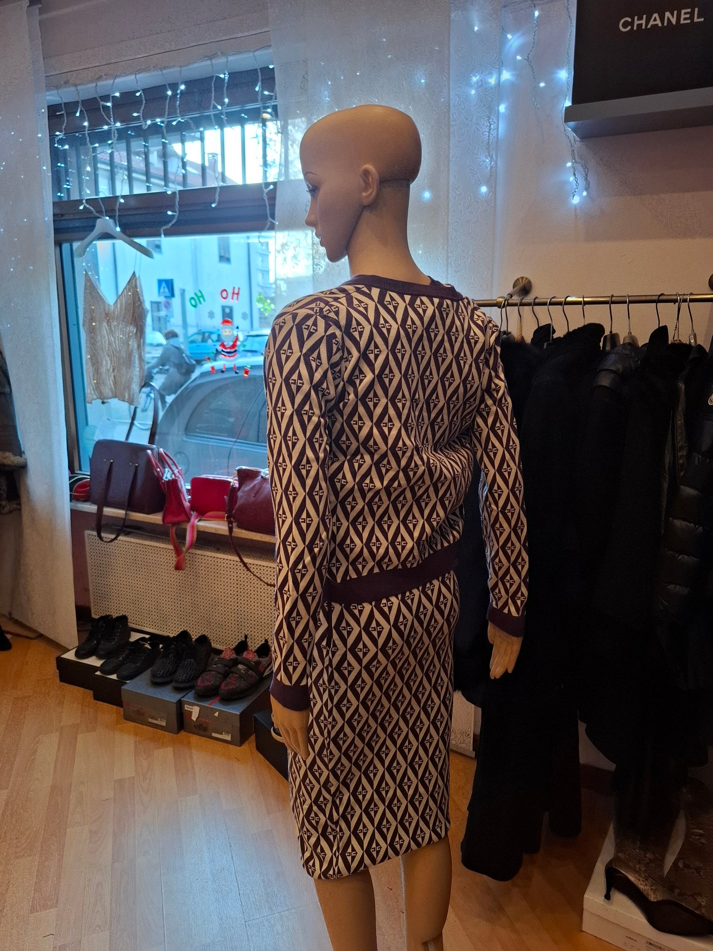 Completo Elisabetta Franchi viola tg 42