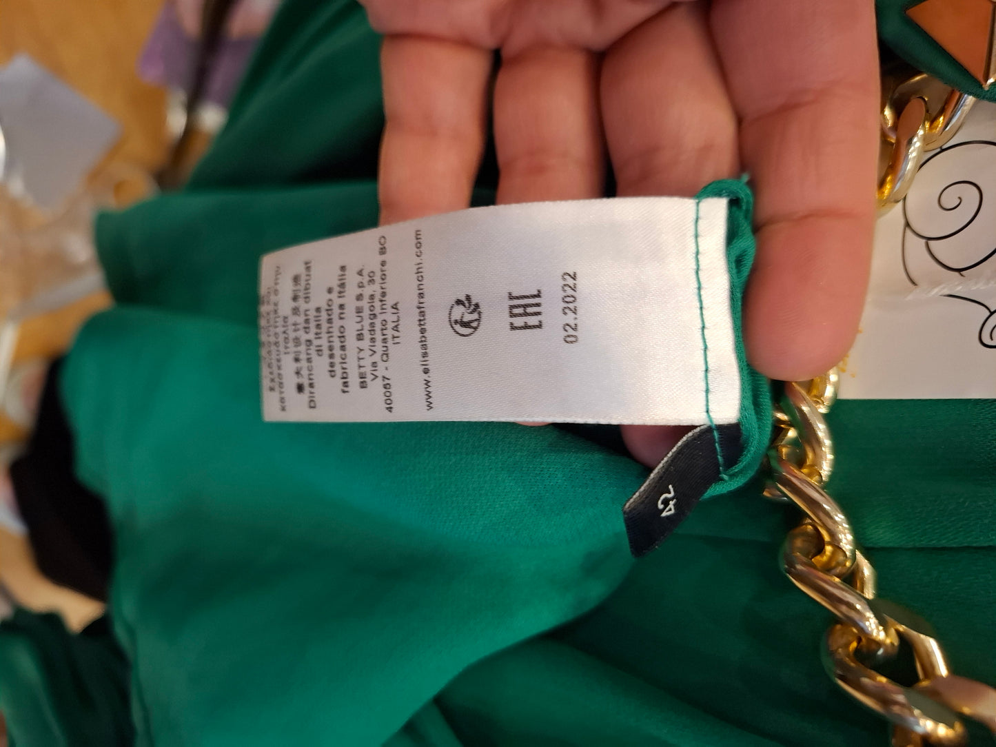 Completo Elisabetta Franchi tg 44 ridotta