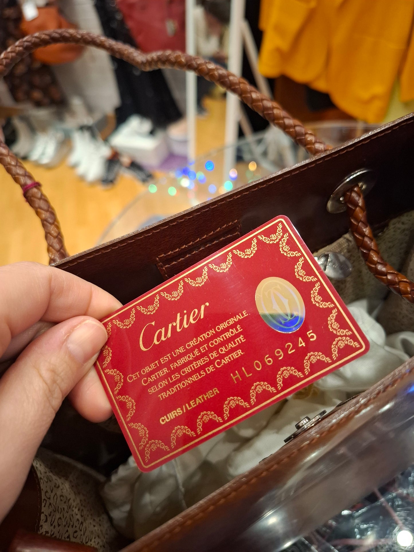 Borsa Cartier panther come nuova