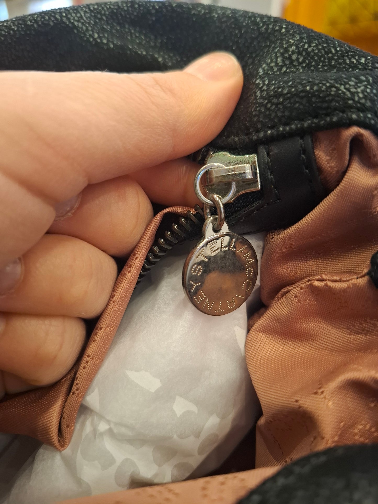 Falabella Stella Mccartney nera 2 catene come nuova