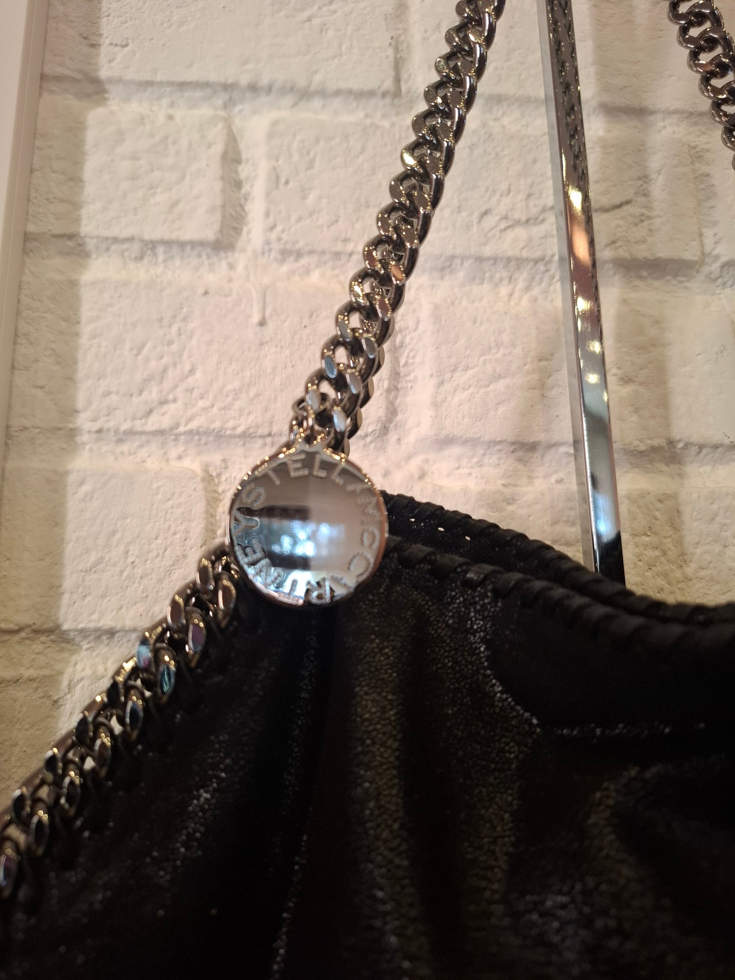 Falabella Stella Mccartney nera 2 catene come nuova