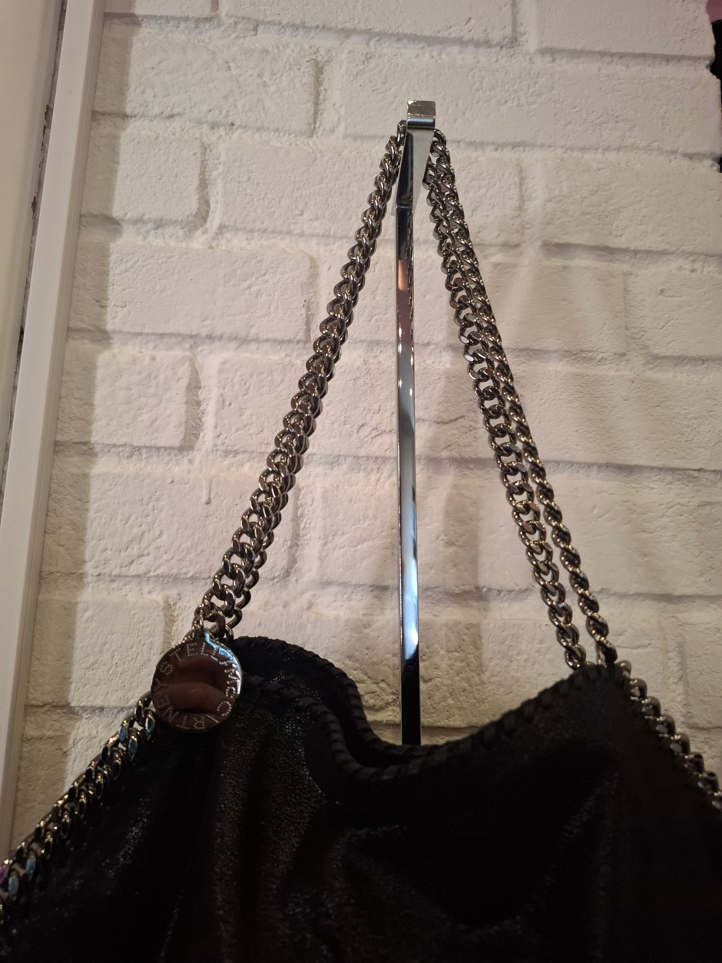 Falabella Stella Mccartney nera 2 catene come nuova