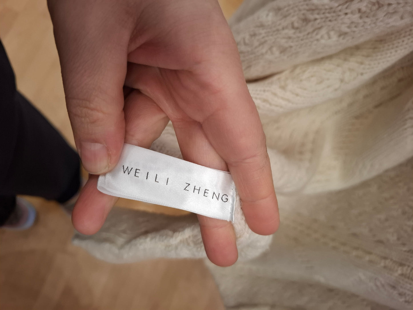 Maxi cardigan Weili Zheng tg S/M