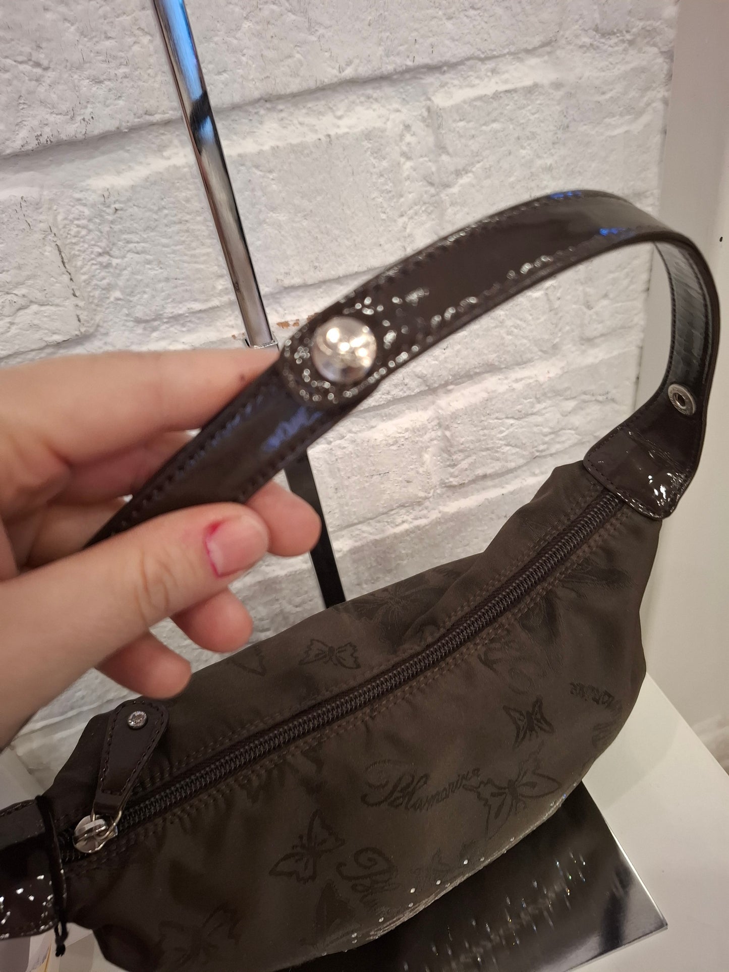 Baguette Blumarine marrone nuova