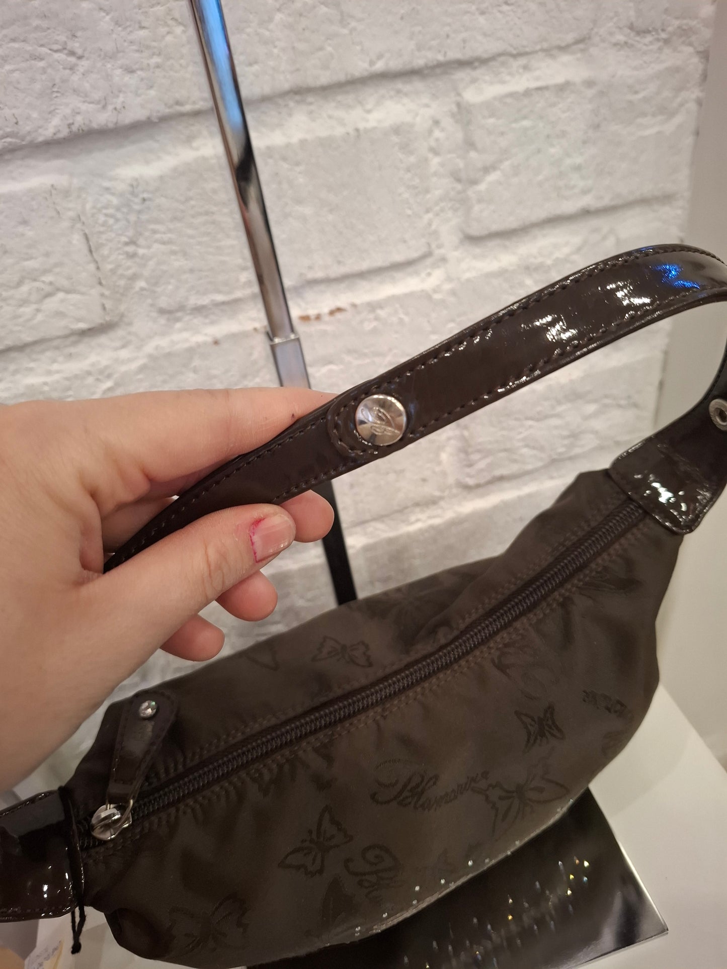 Baguette Blumarine marrone nuova