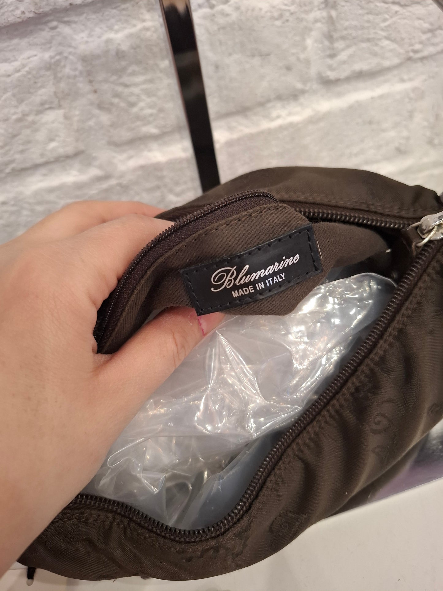 Baguette Blumarine marrone nuova