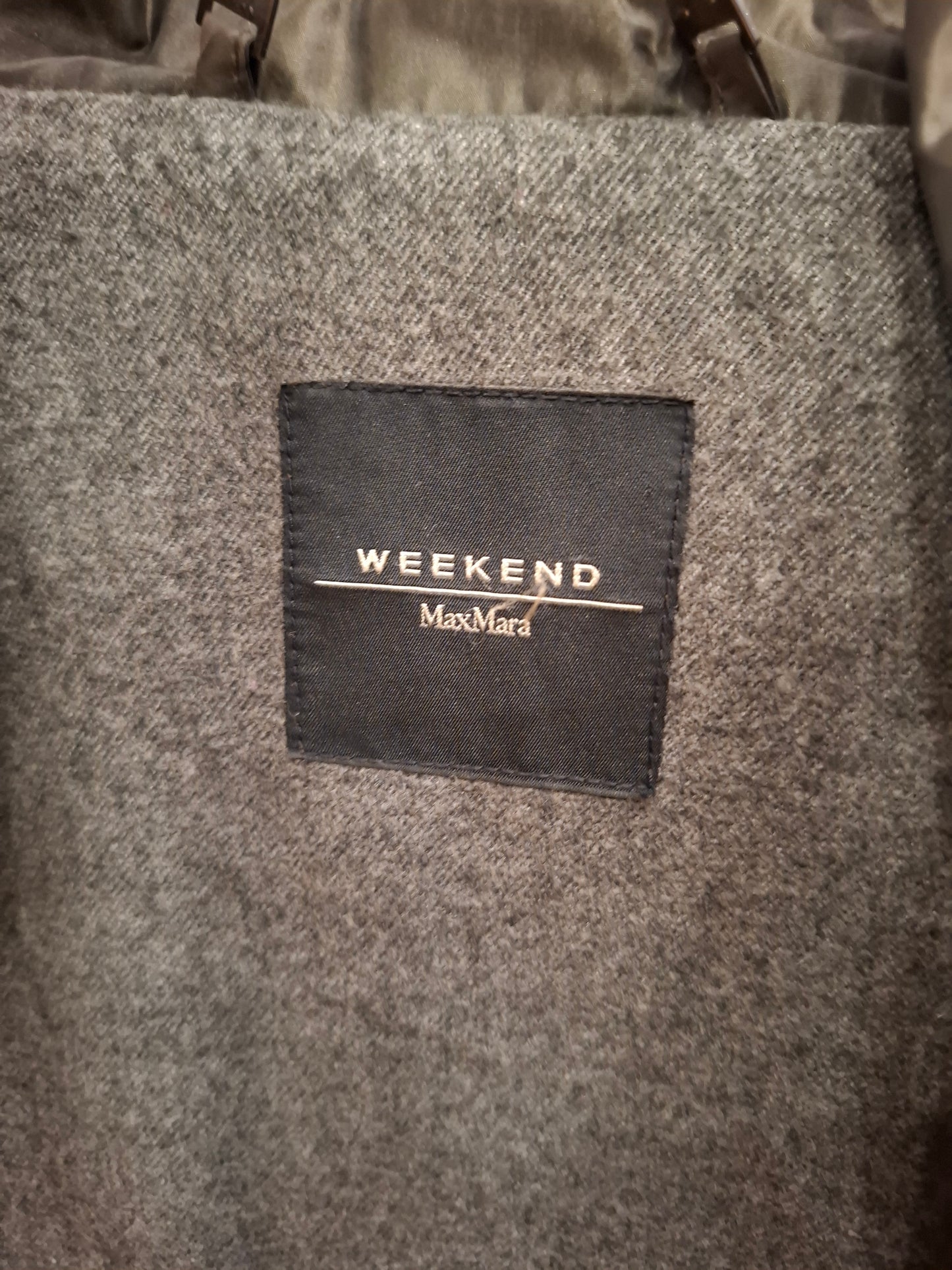 Trench MaxMara tg 44 verde oliva