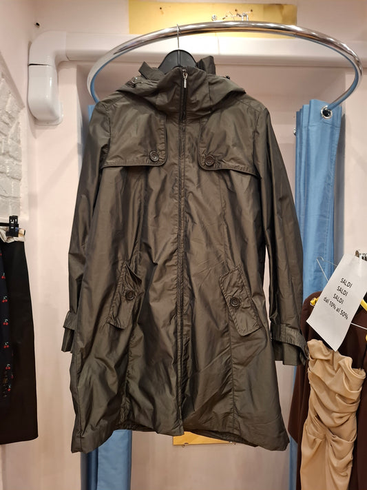 Trench MaxMara tg 44 verde oliva