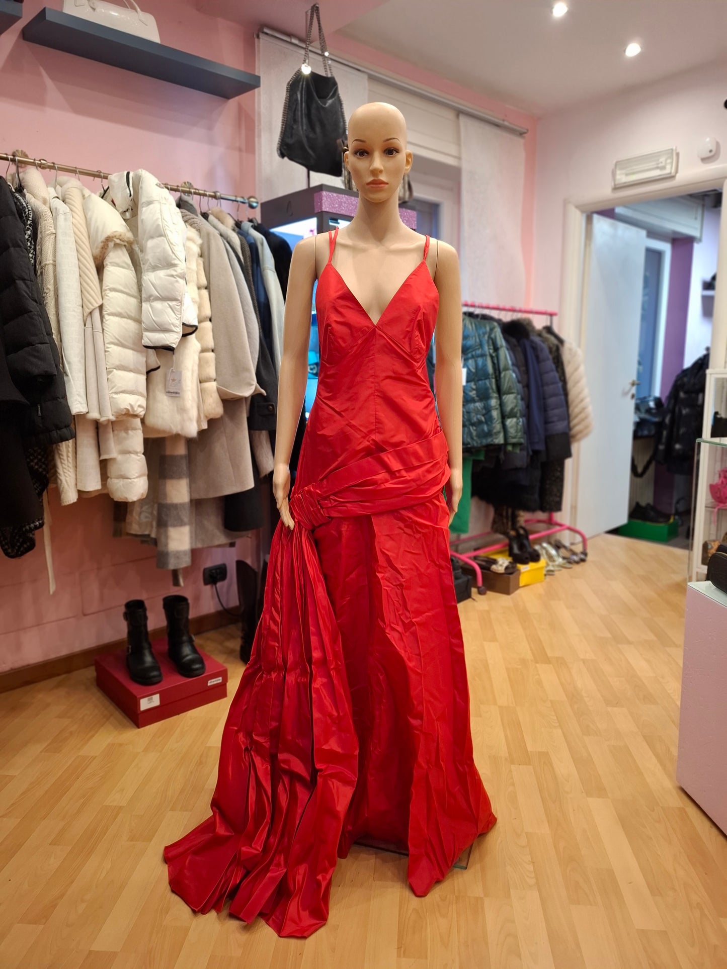 Abito Valentino Garvani sfilata anni 2000 tg 12