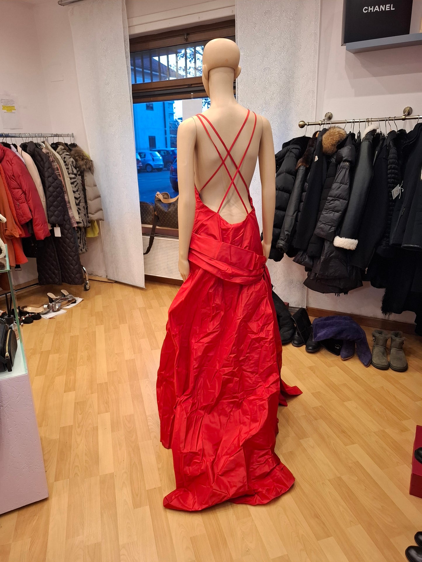 Abito Valentino Garvani sfilata anni 2000 tg 12