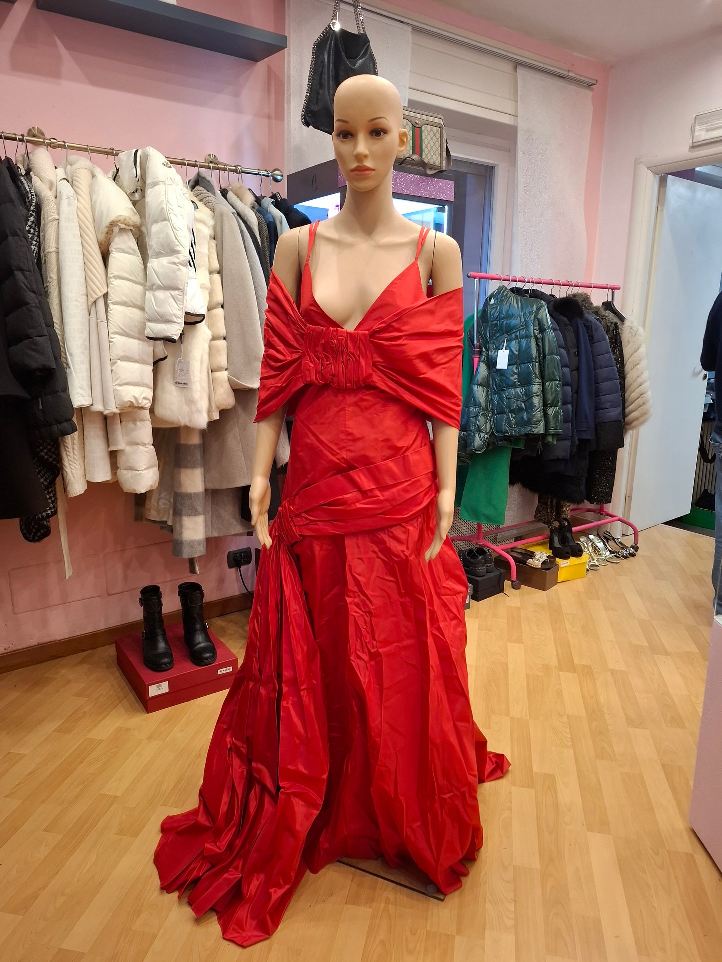 Abito Valentino Garvani sfilata anni 2000 tg 12